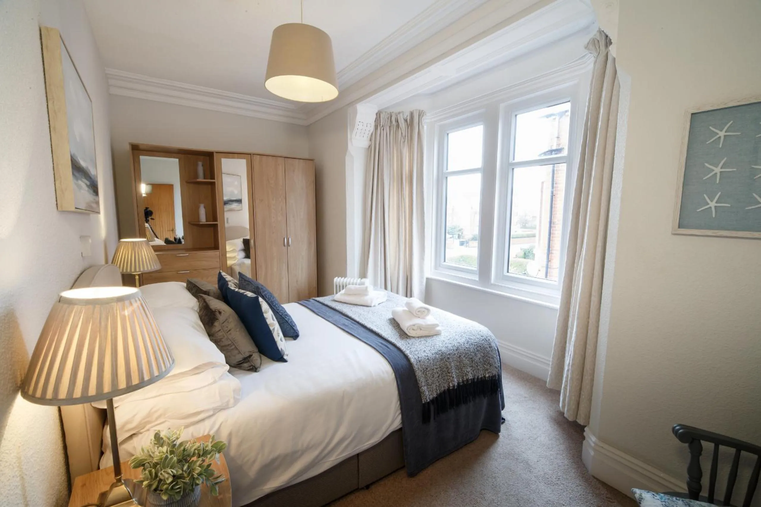 Bedroom in Mode - The Old School House