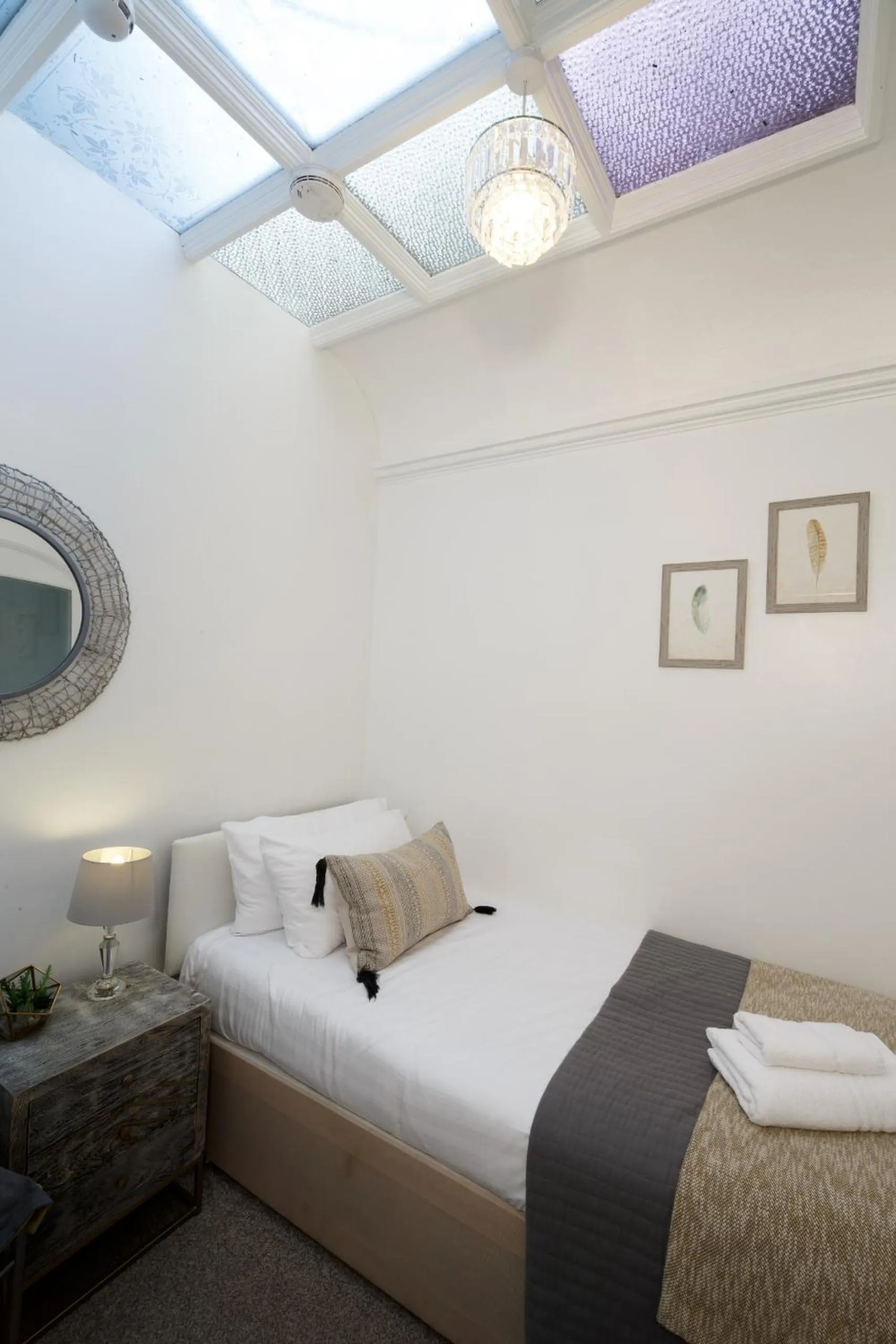 Bedroom in Mode - The Old School House