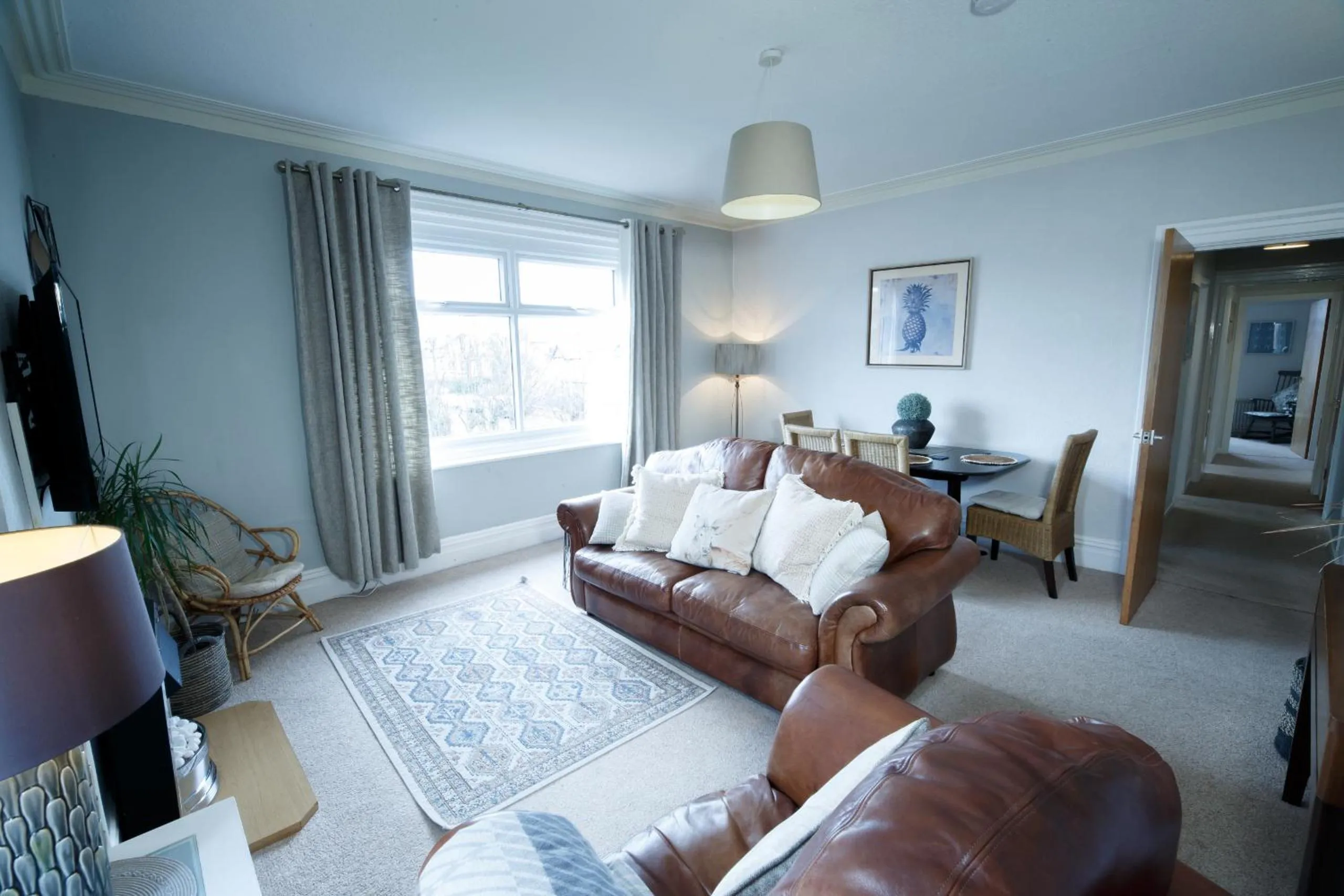 Living room in Mode - The Old School House