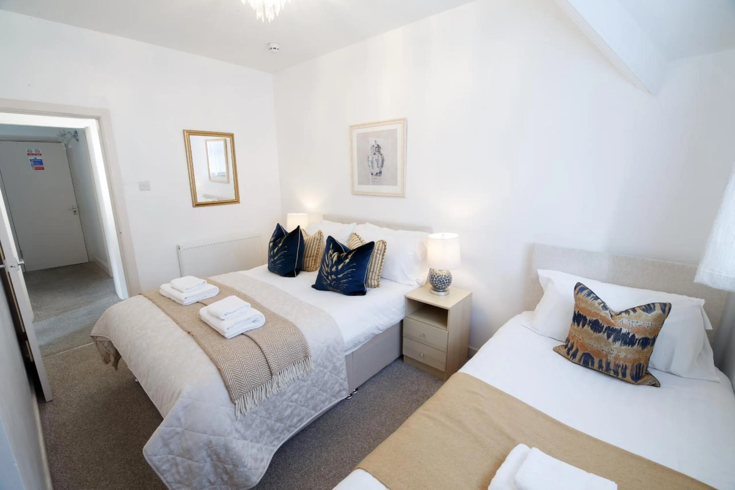 Bedroom in Mode - The Old School House