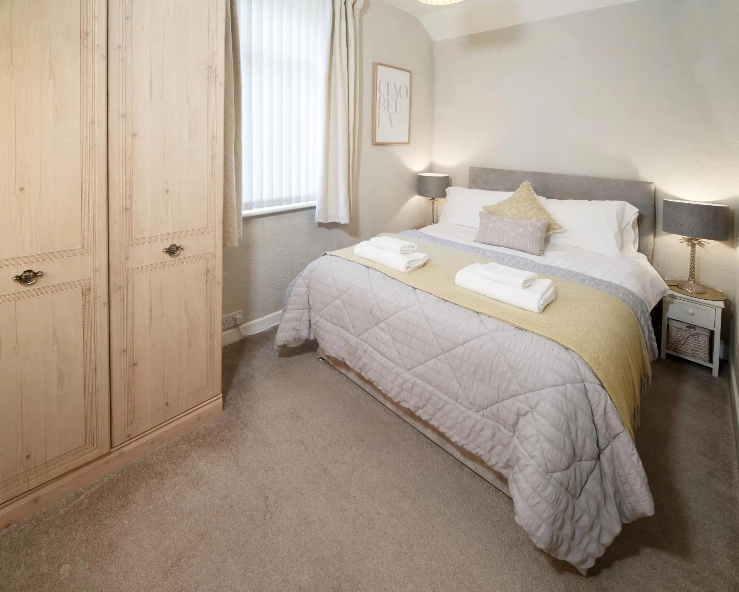 Bedroom in Mode - The Old School House