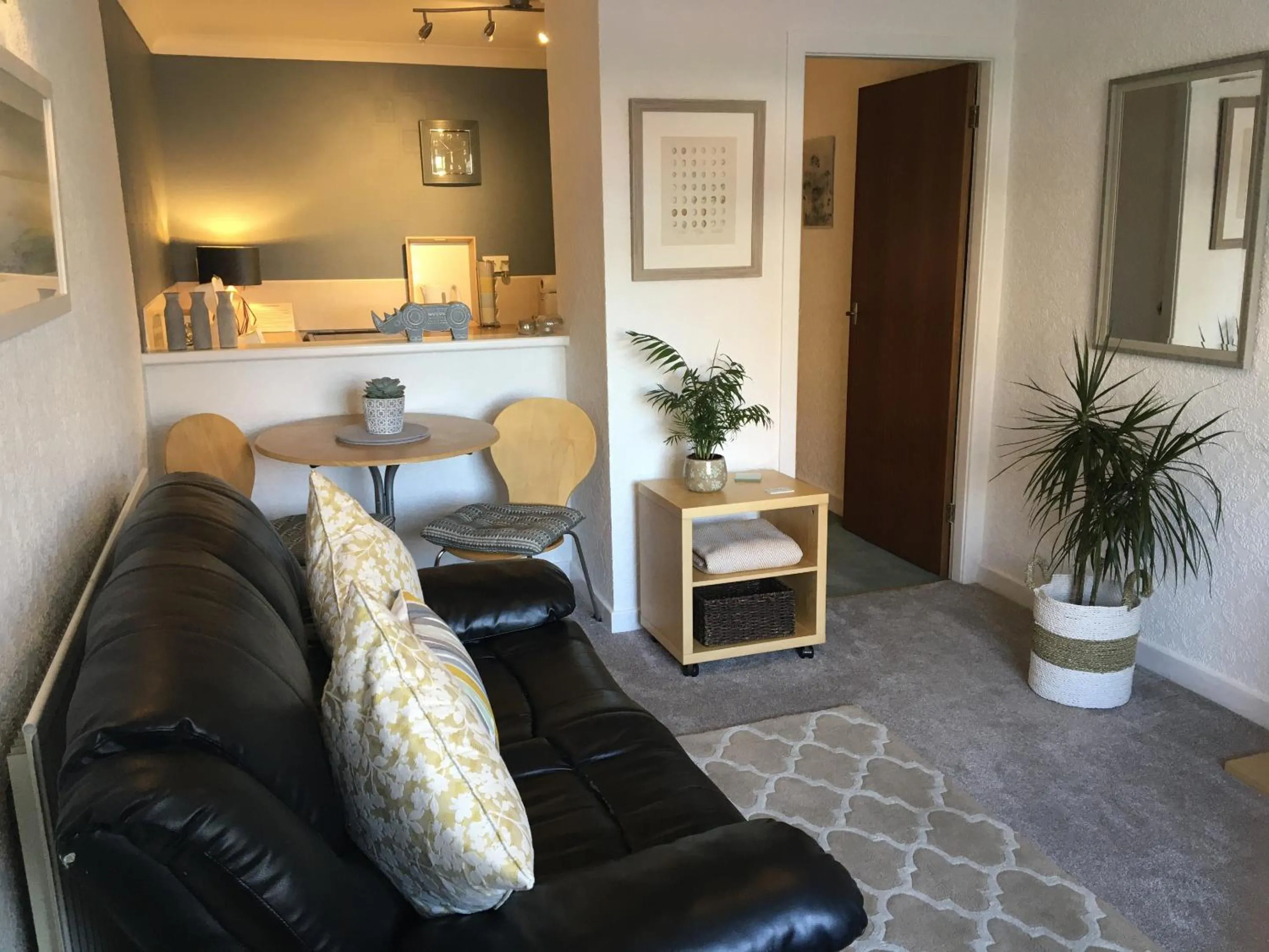 Living room in Mode - The Old School House