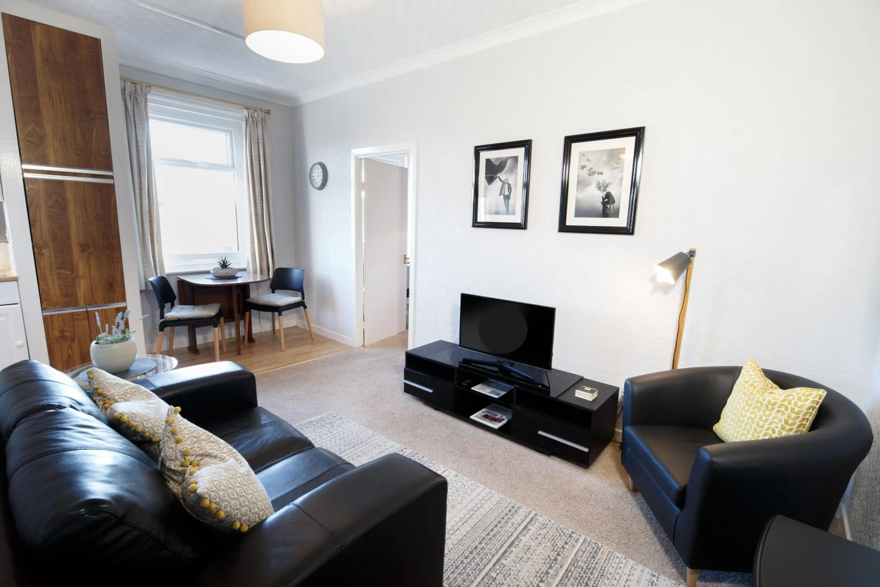 Living room in Mode - The Old School House