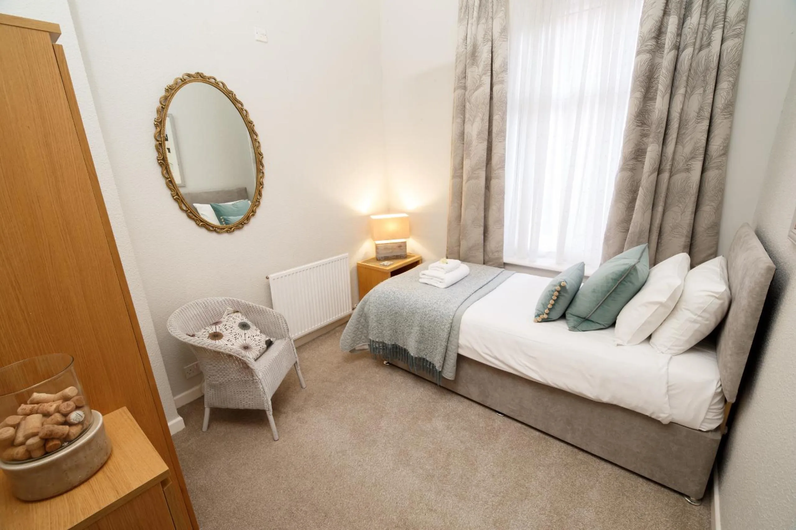 Bedroom in Mode - The Old School House