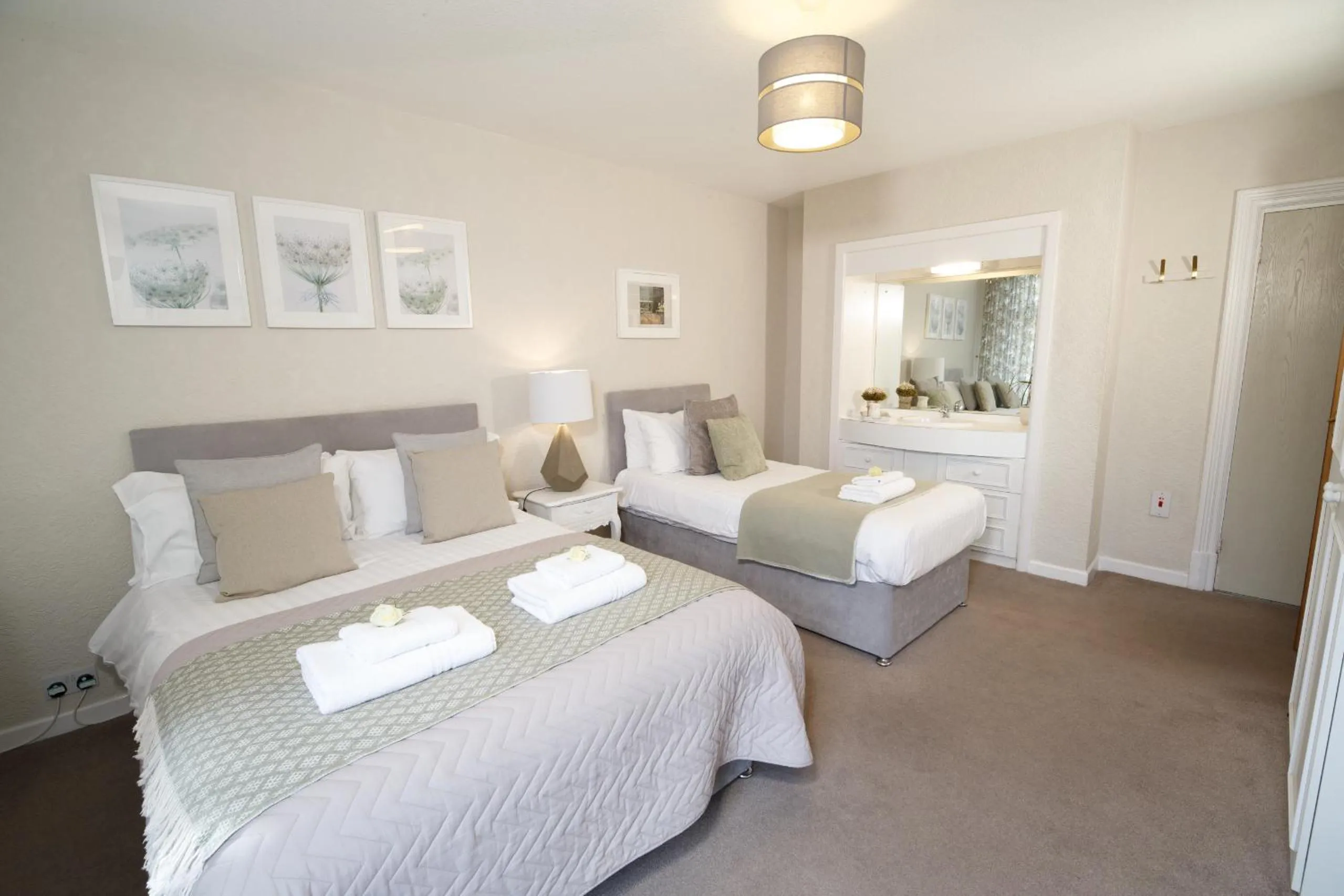 Bedroom in Mode - The Old School House