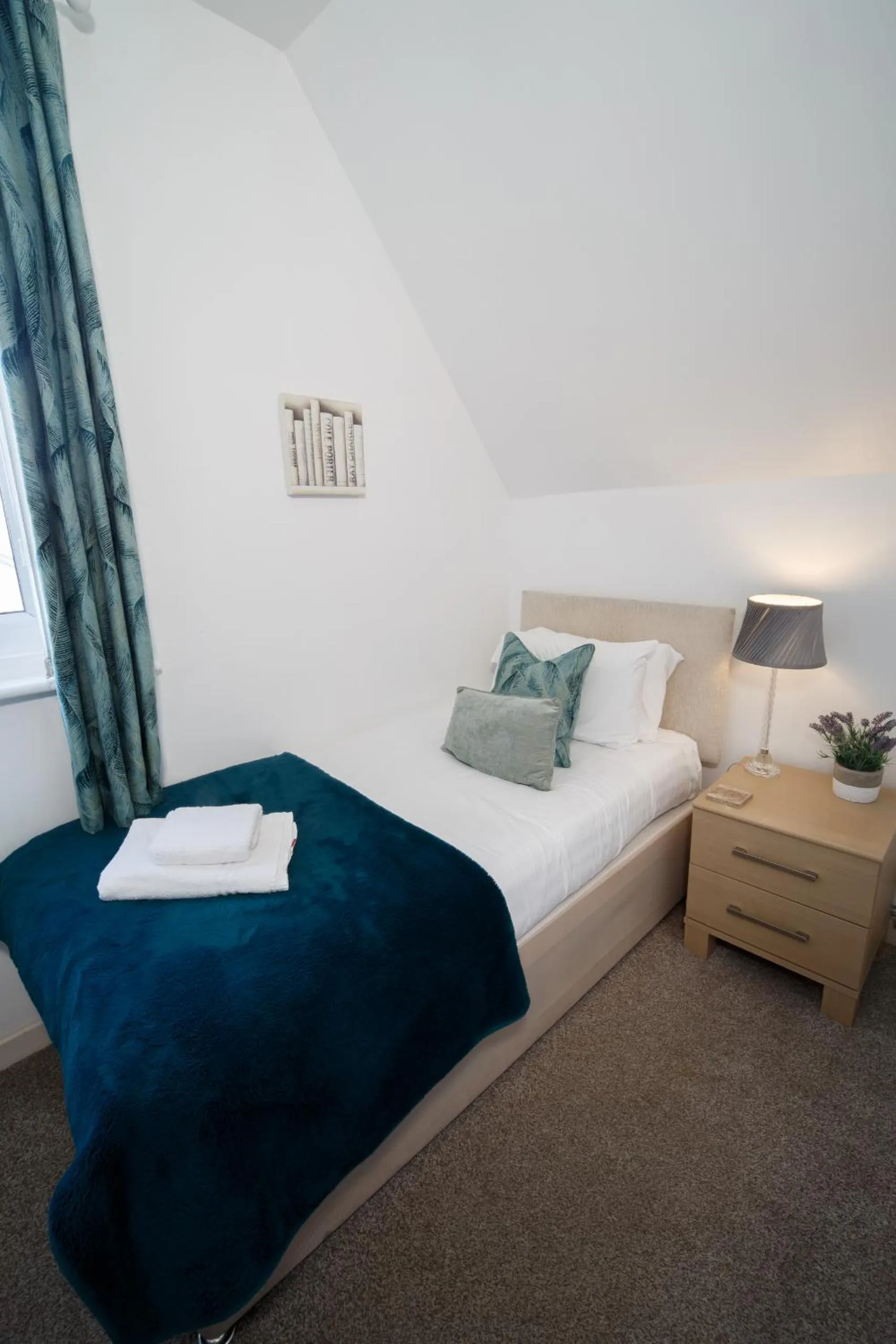 Bedroom in Mode - The Old School House