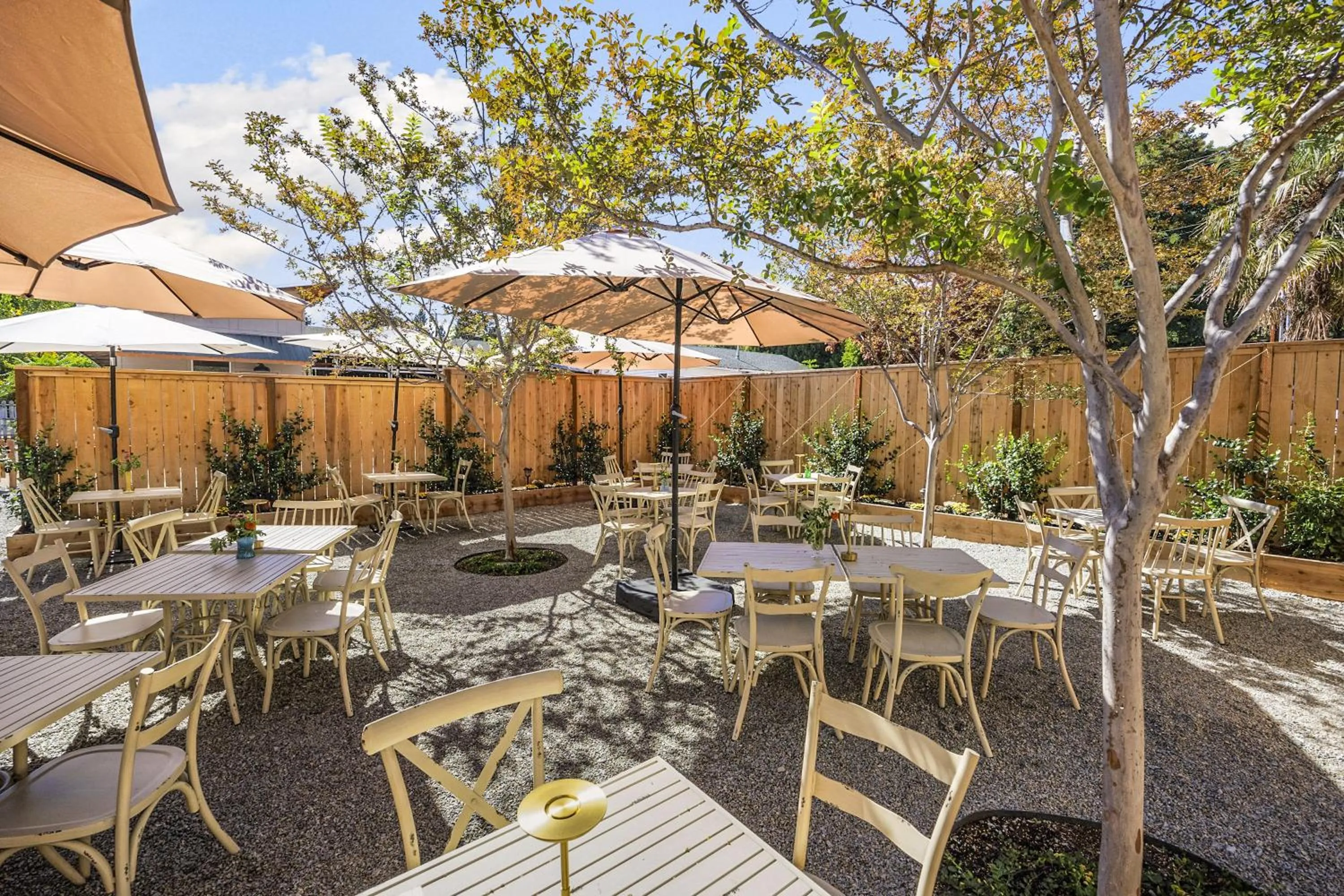 Patio in McCully House Inn