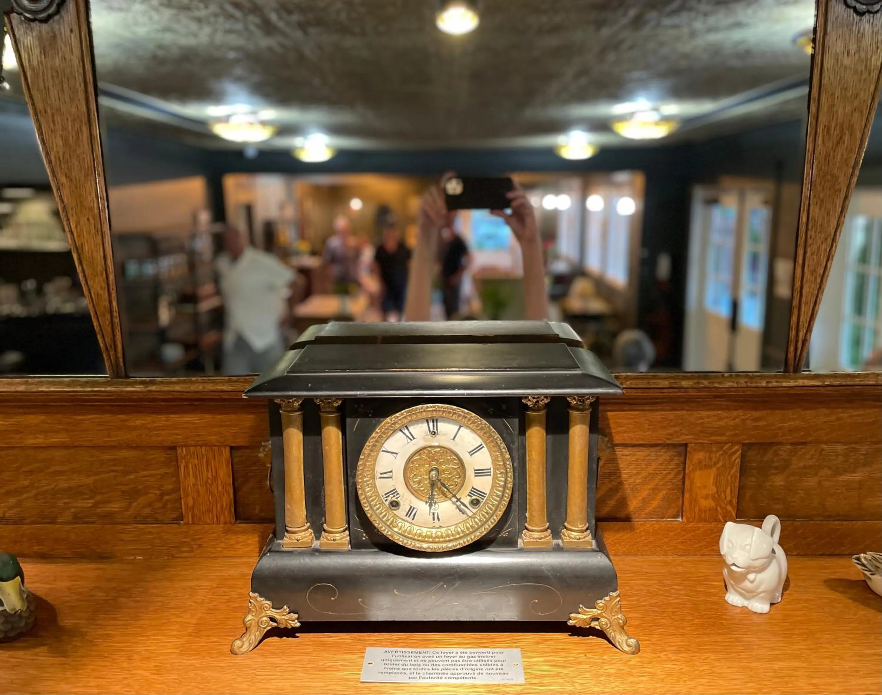 Decorative detail in McCully House Inn