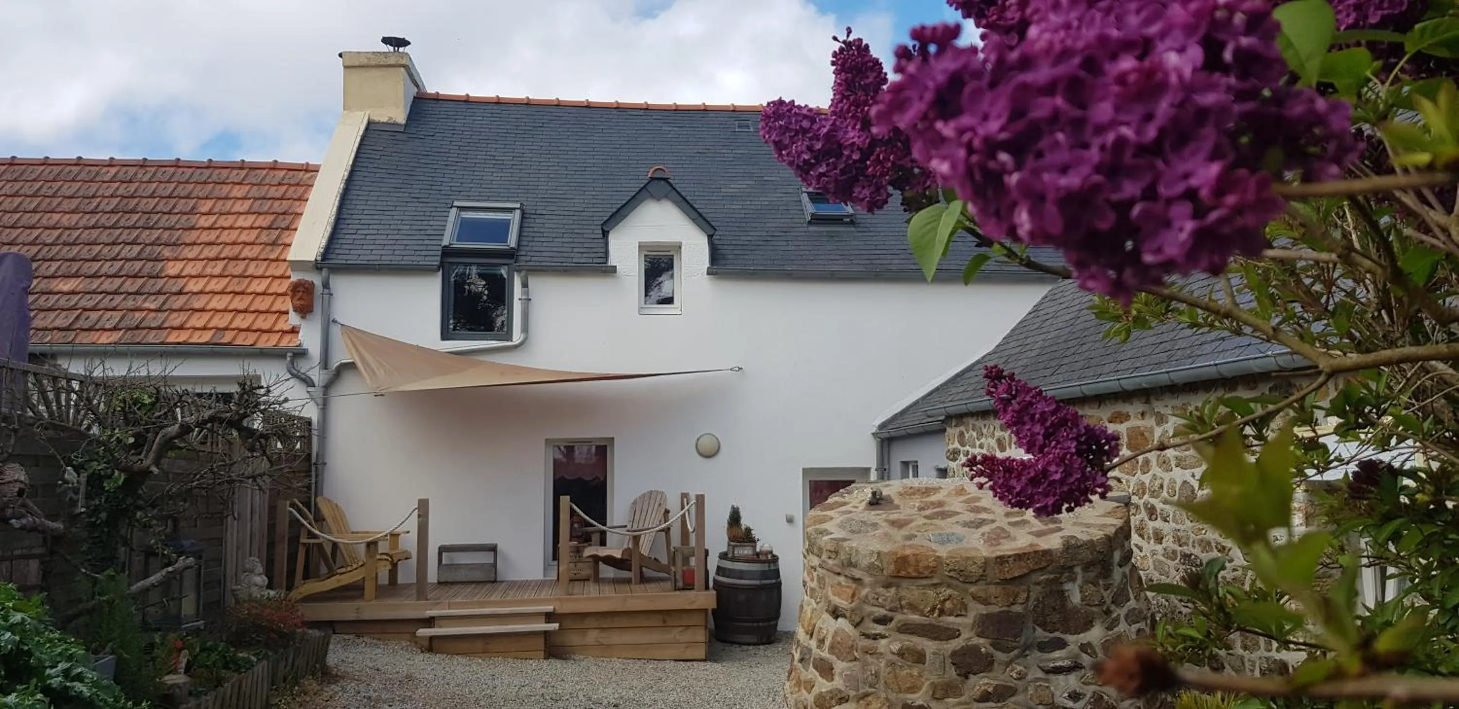 Patio in Île ô des capucins