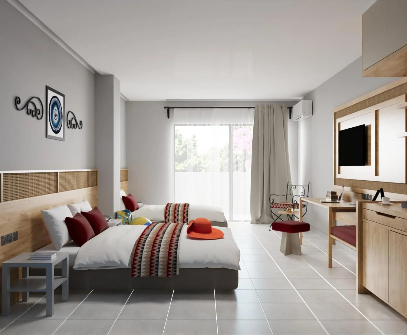 Photo of the whole room, Bed in Club Titan Hotel Ultra All Inclusive