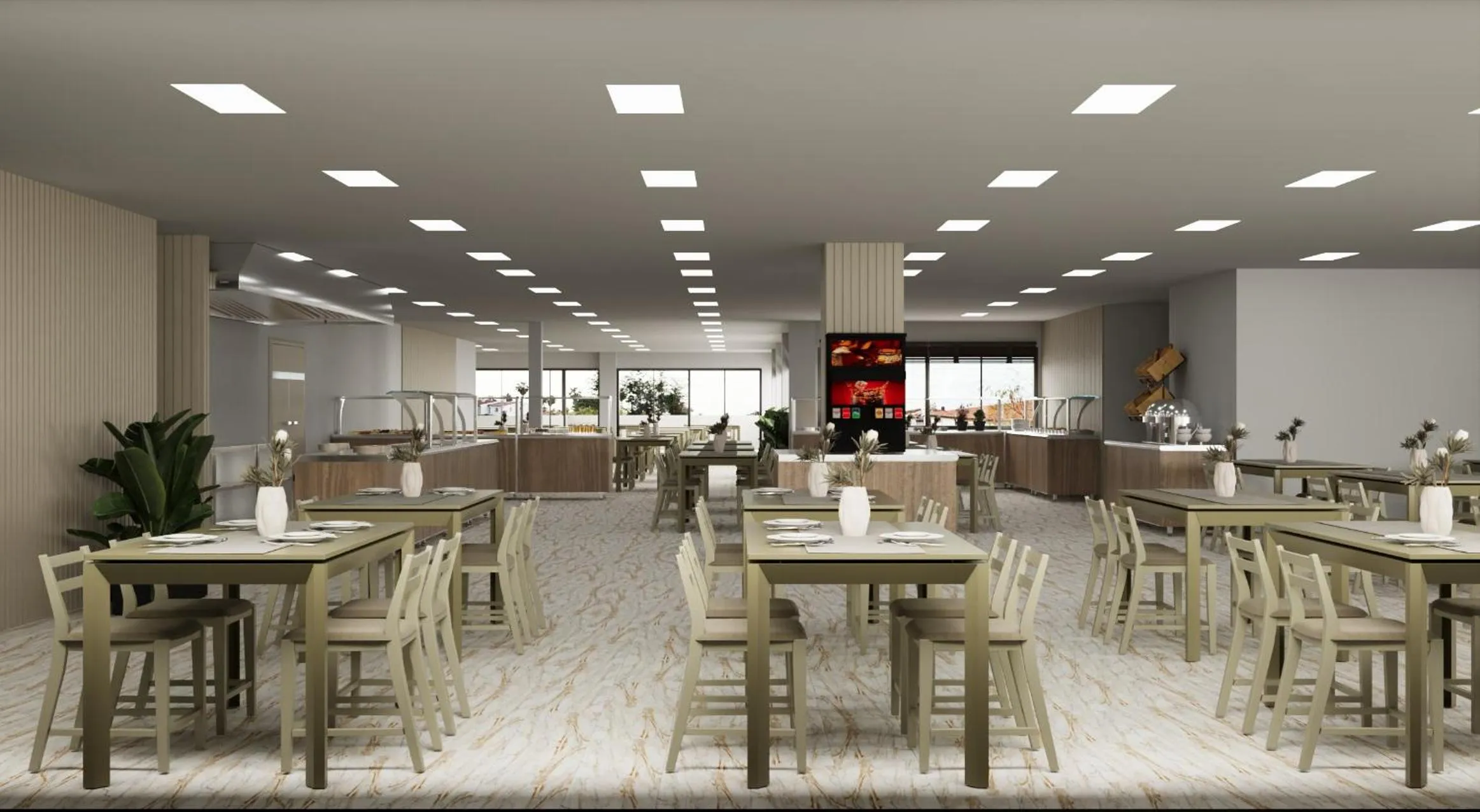 Food and drinks in Club Titan Hotel Ultra All Inclusive