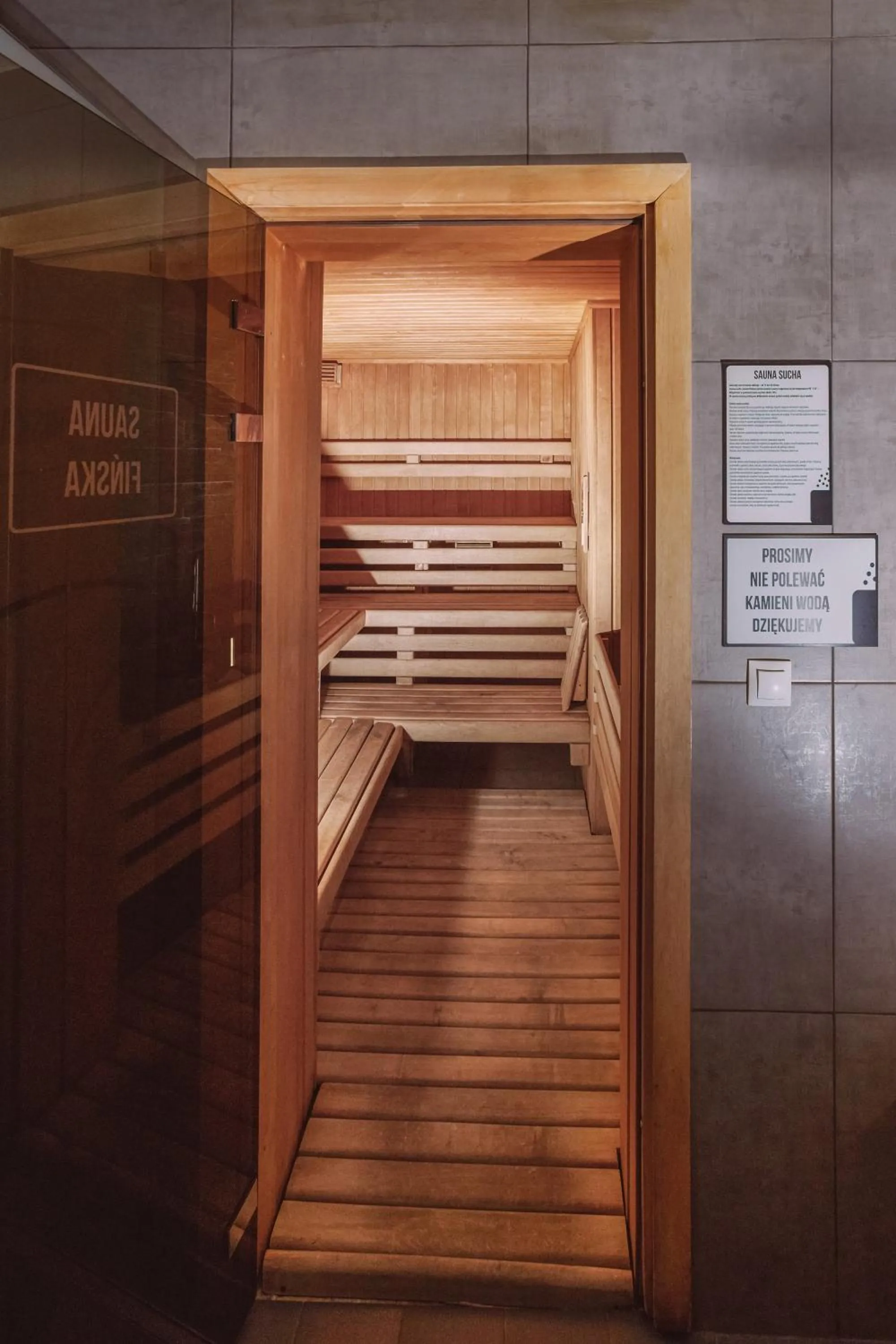 Sauna in Hotel Scout