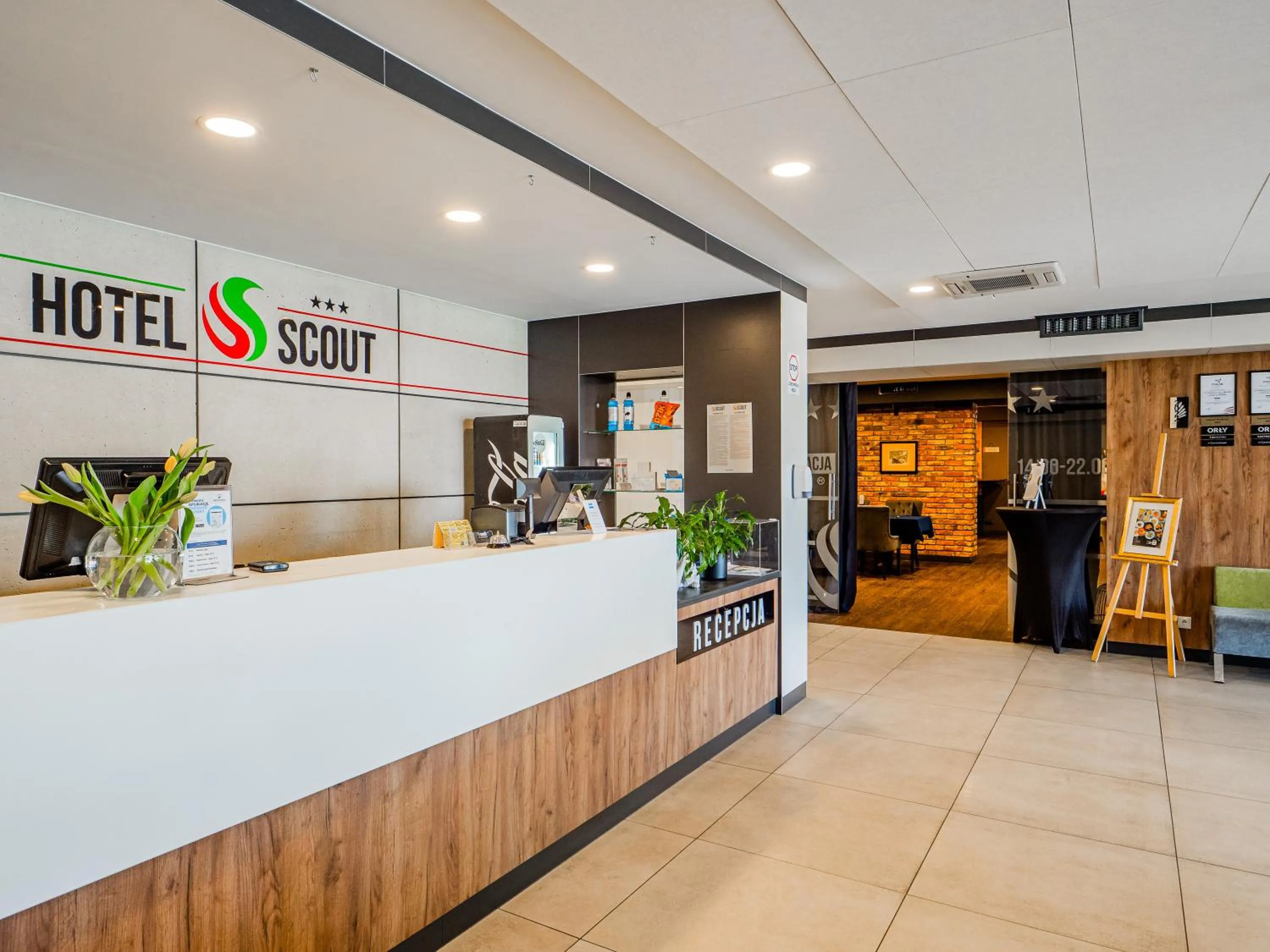 Lobby or reception in Hotel Scout