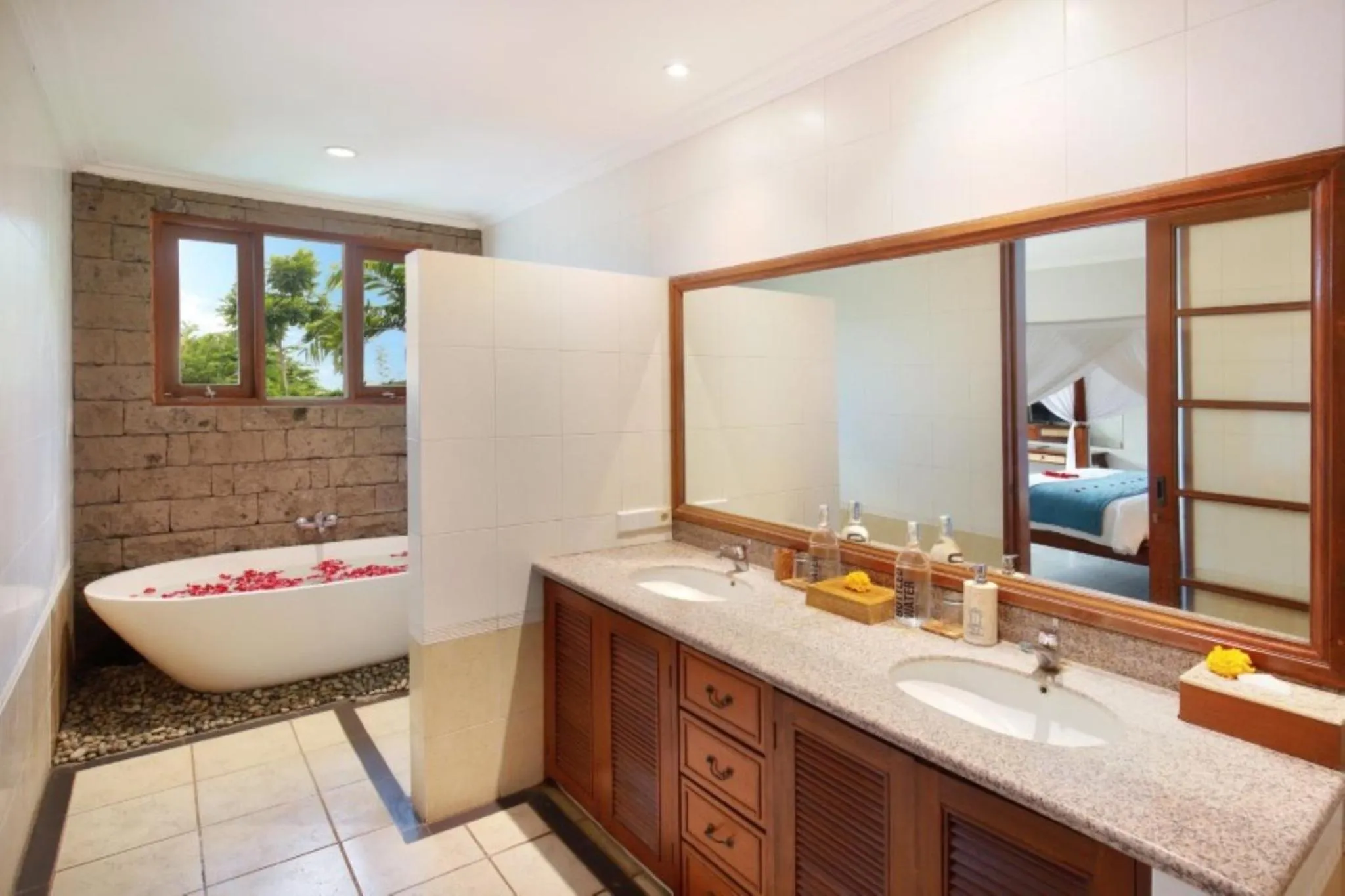 Bathroom in Kecapi Villa Seminyak by Ini Vie Hospitality