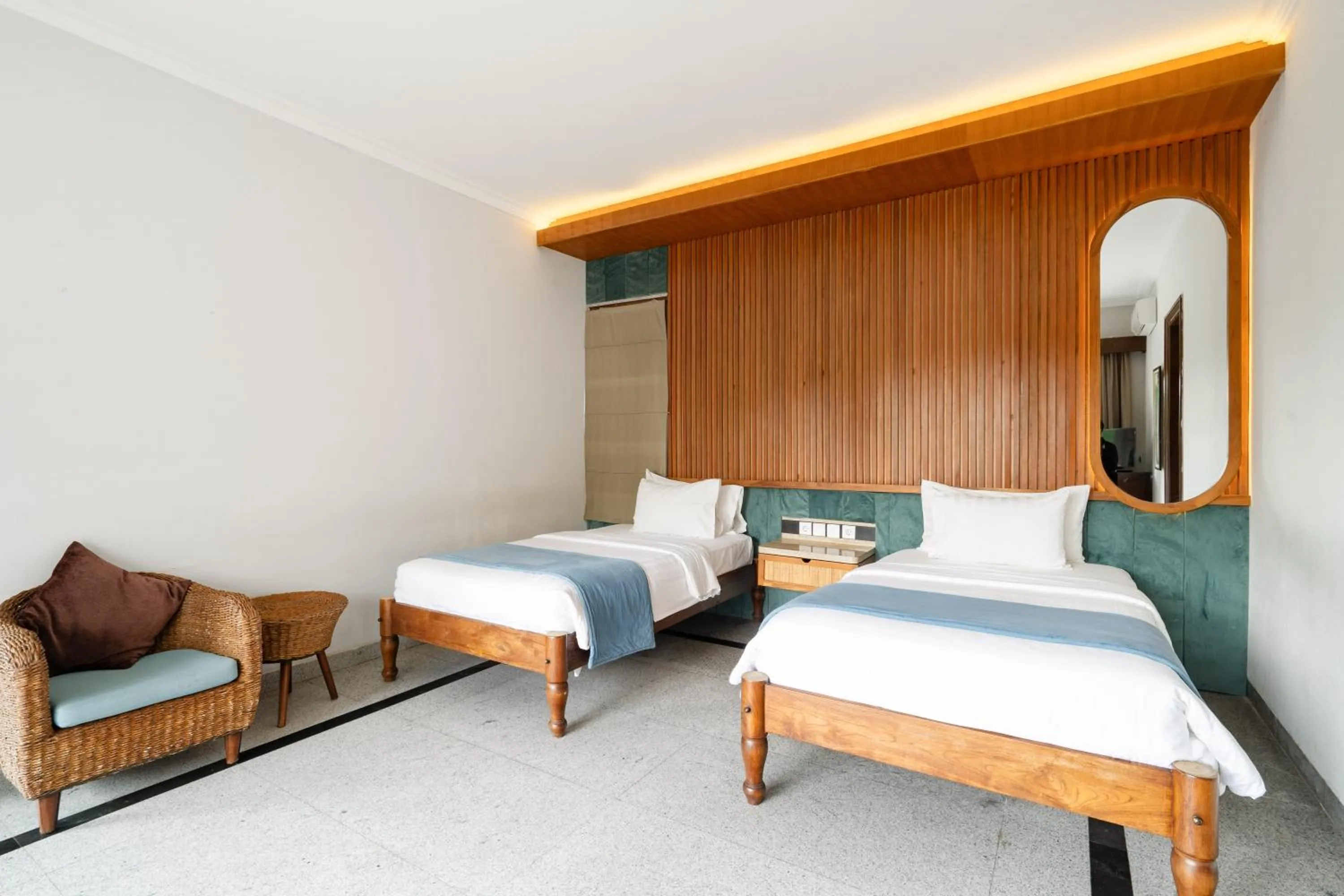 Bedroom, Bed in Kecapi Villa Seminyak by Ini Vie Hospitality