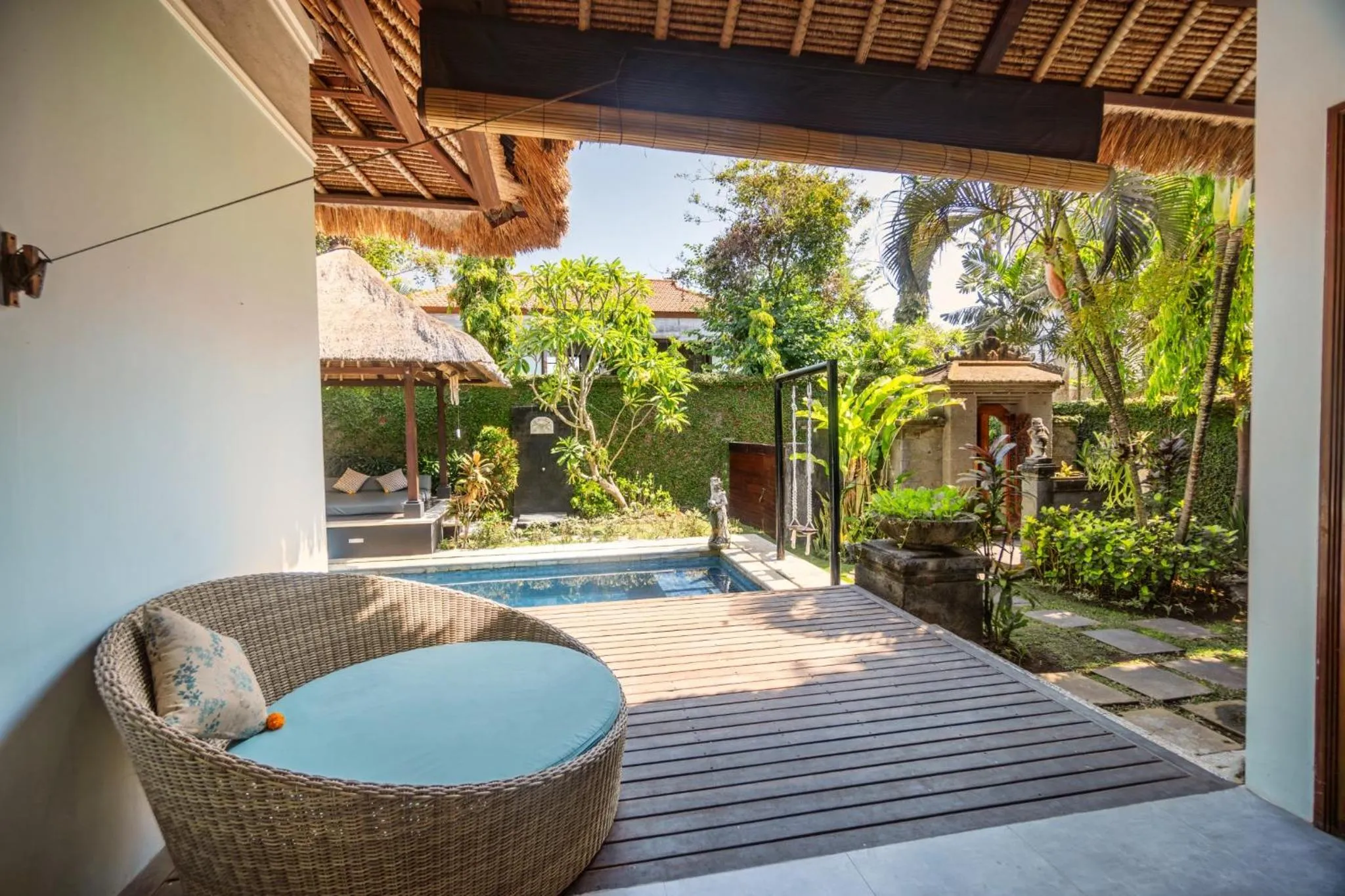 Garden in Kecapi Villa Seminyak by Ini Vie Hospitality