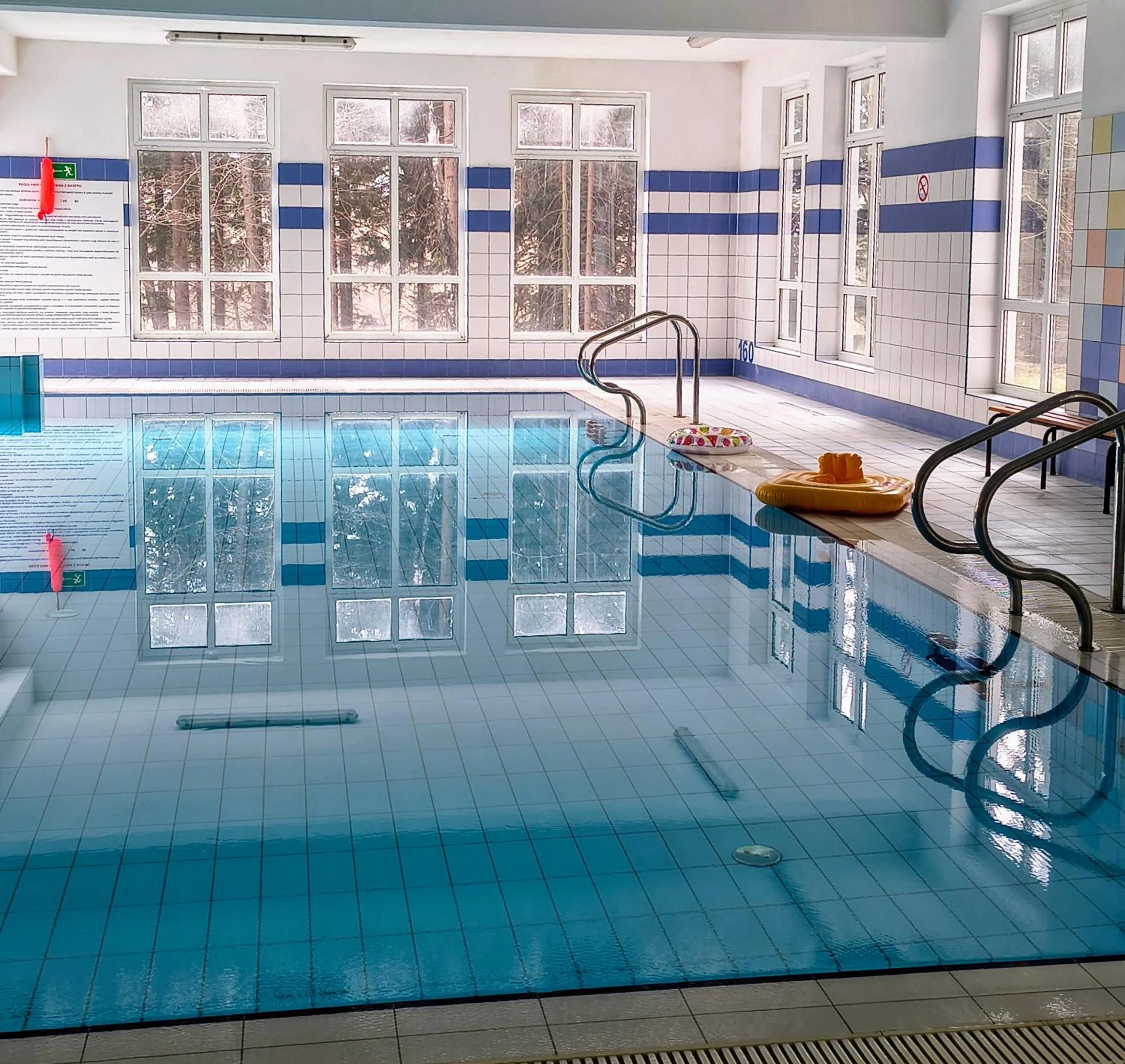 Swimming pool in Ośrodek Wypoczynkowy Olimp