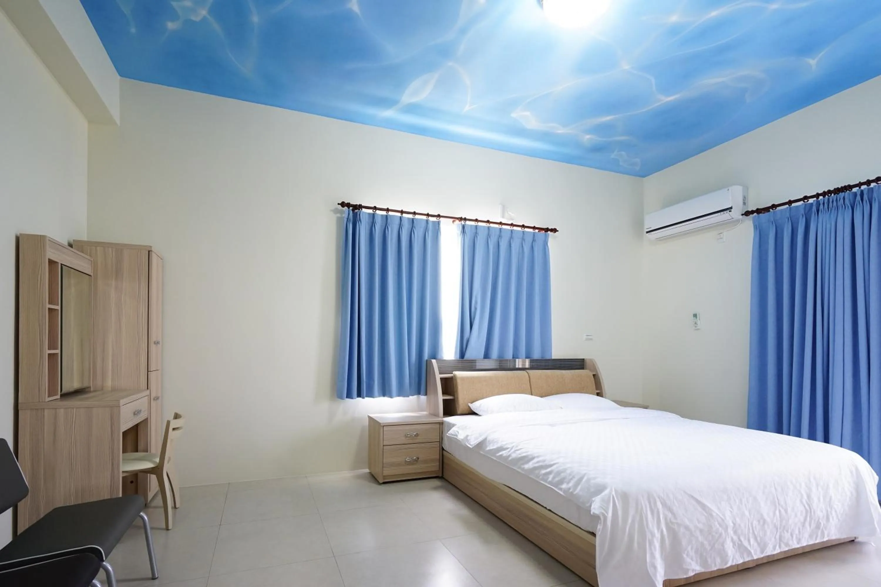 Bed in Penghu Sun House