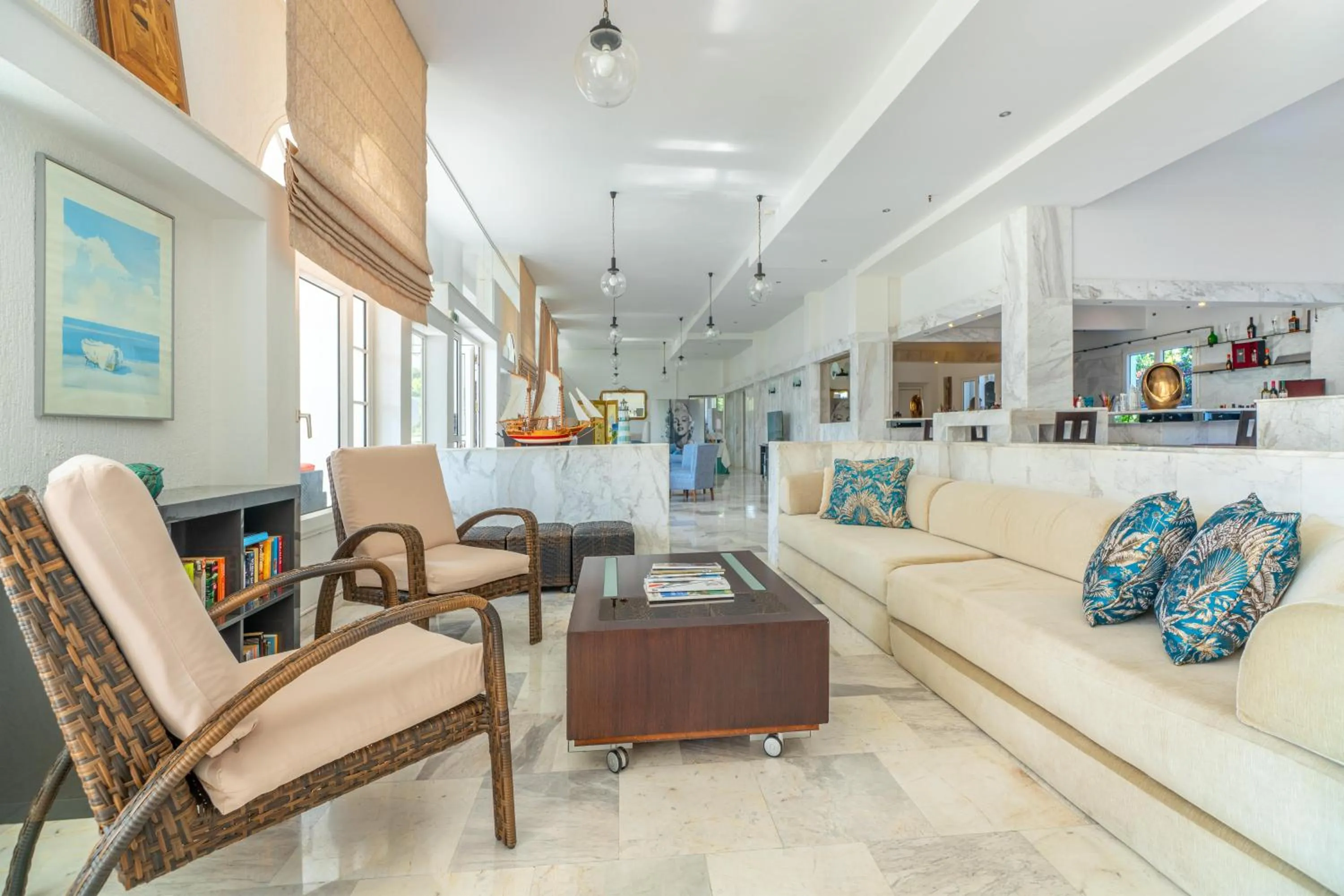 Lobby or reception in Arco Beach Hotel