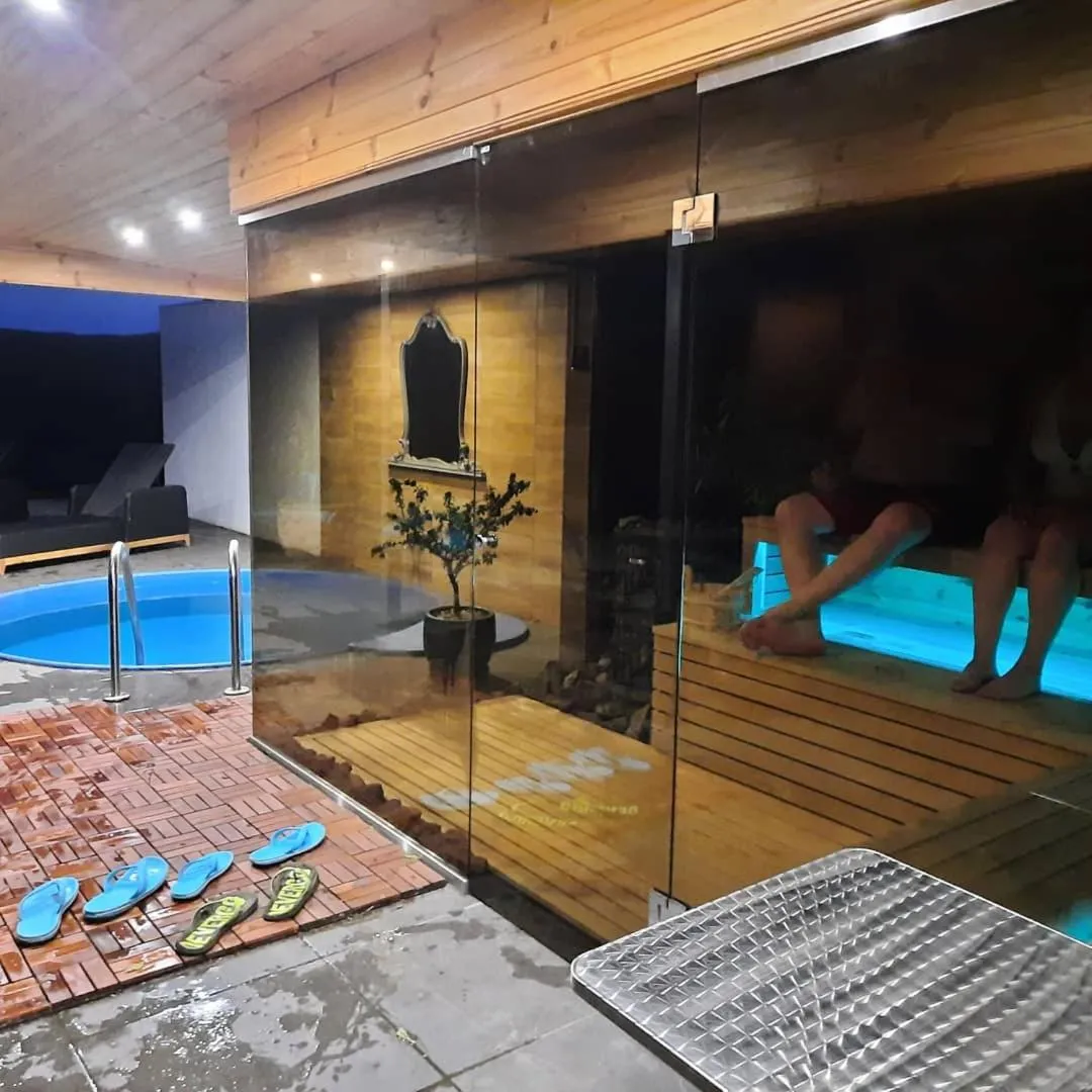 Sauna in Caballus Lovasmajor Panzió