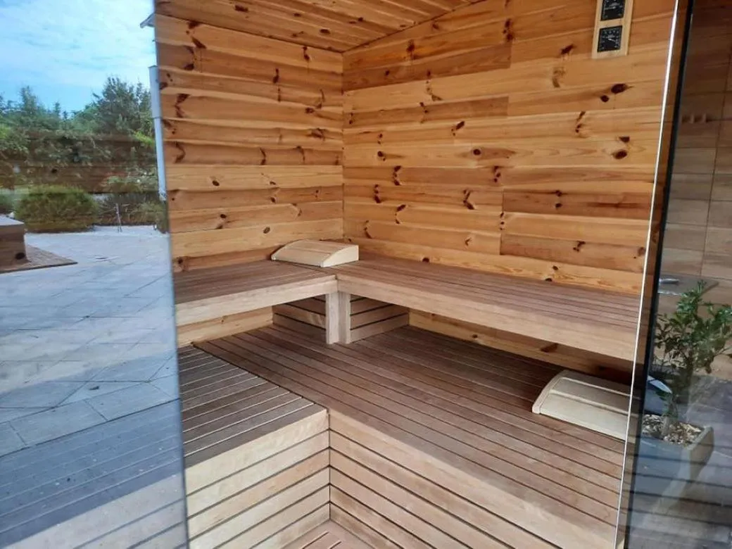 Sauna in Caballus Lovasmajor Panzió