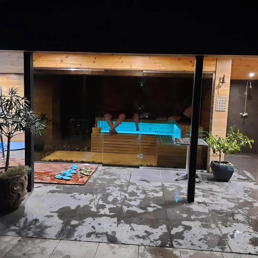 Sauna in Caballus Lovasmajor Panzió