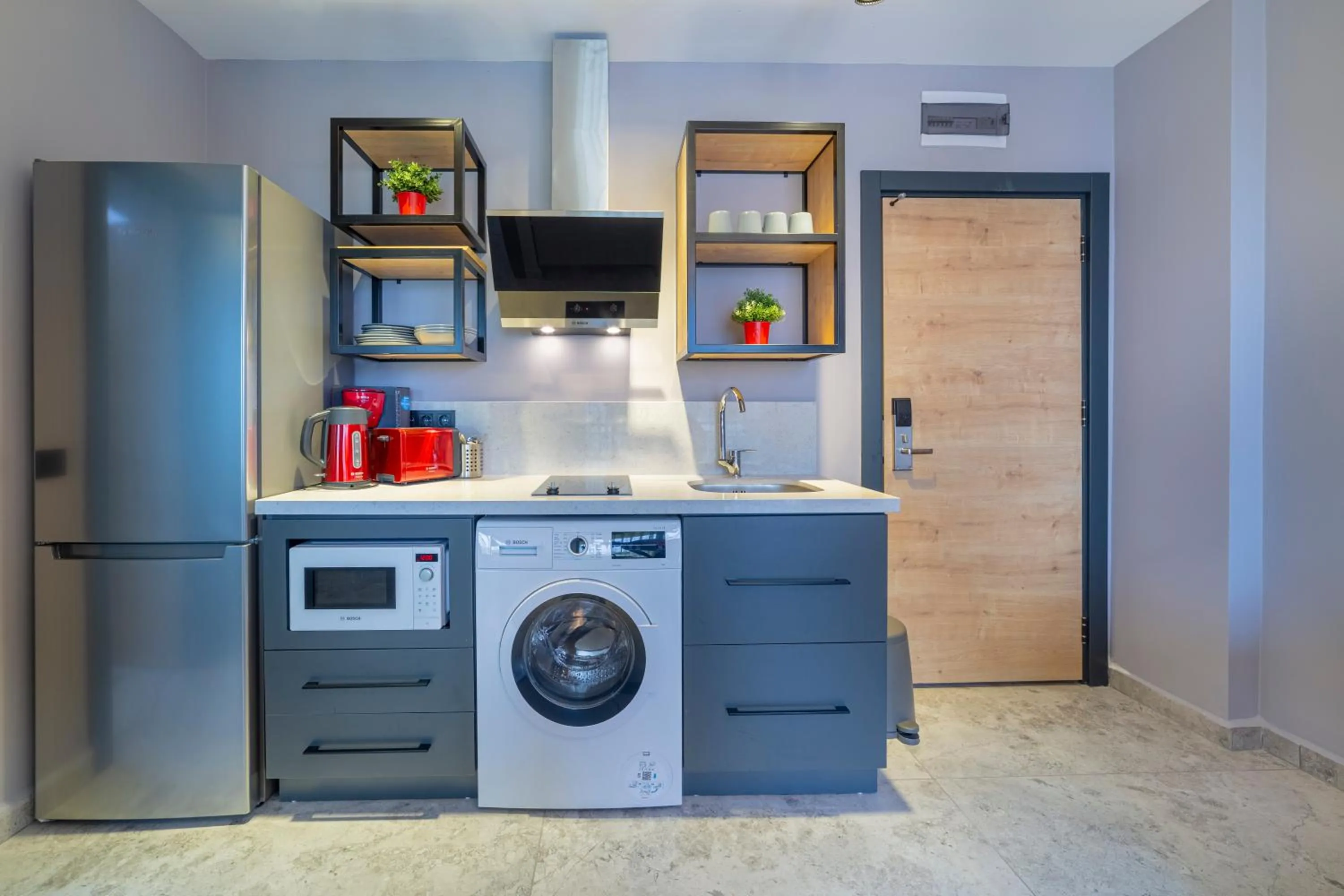 kitchen in Twin Apart Hotel