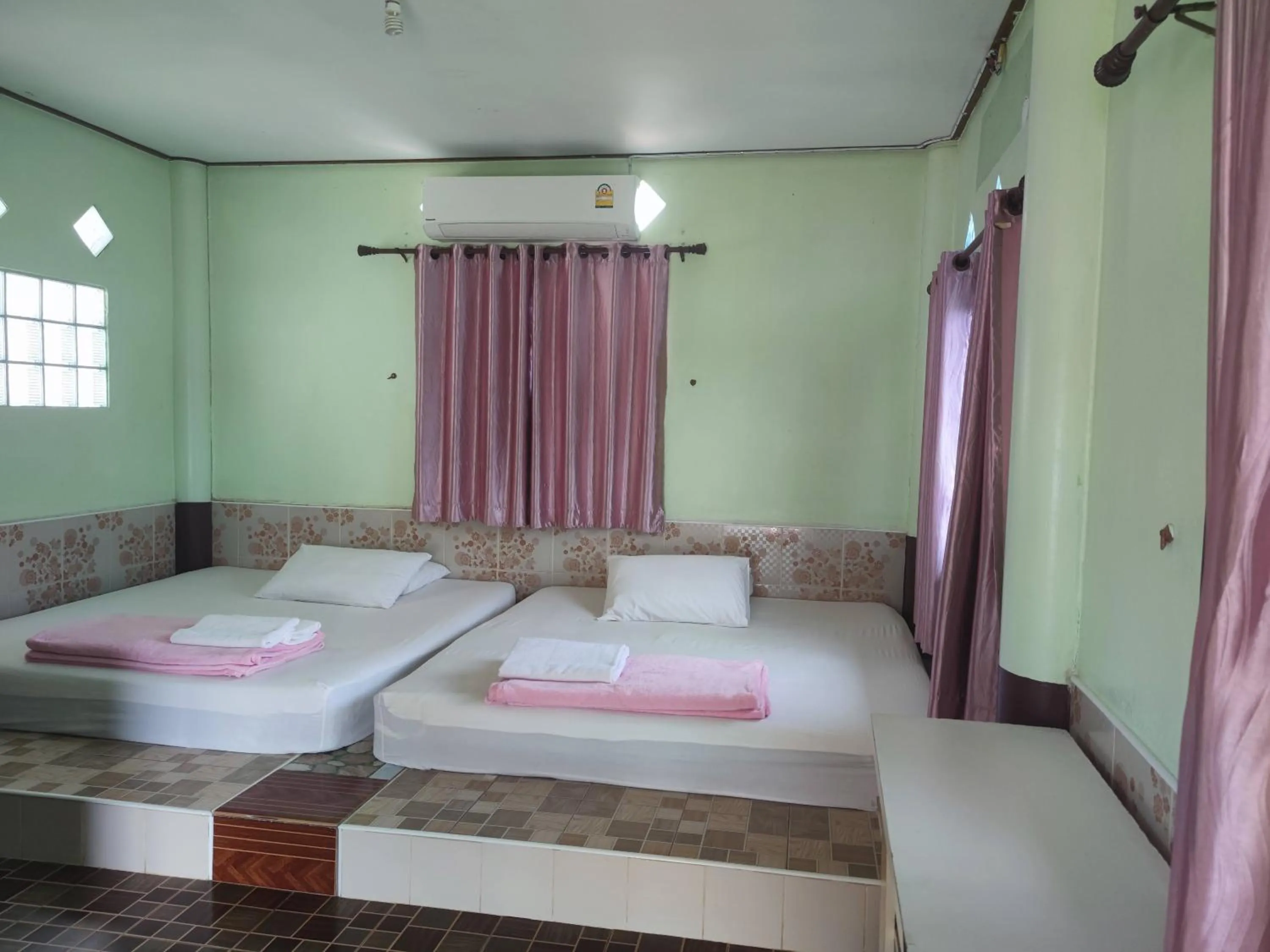 Bed in Chattong resort