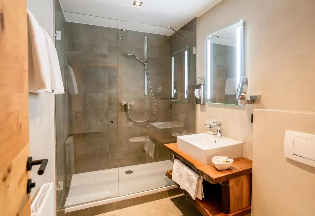 Bathroom in Waidringer Hof 4 Sterne Superior