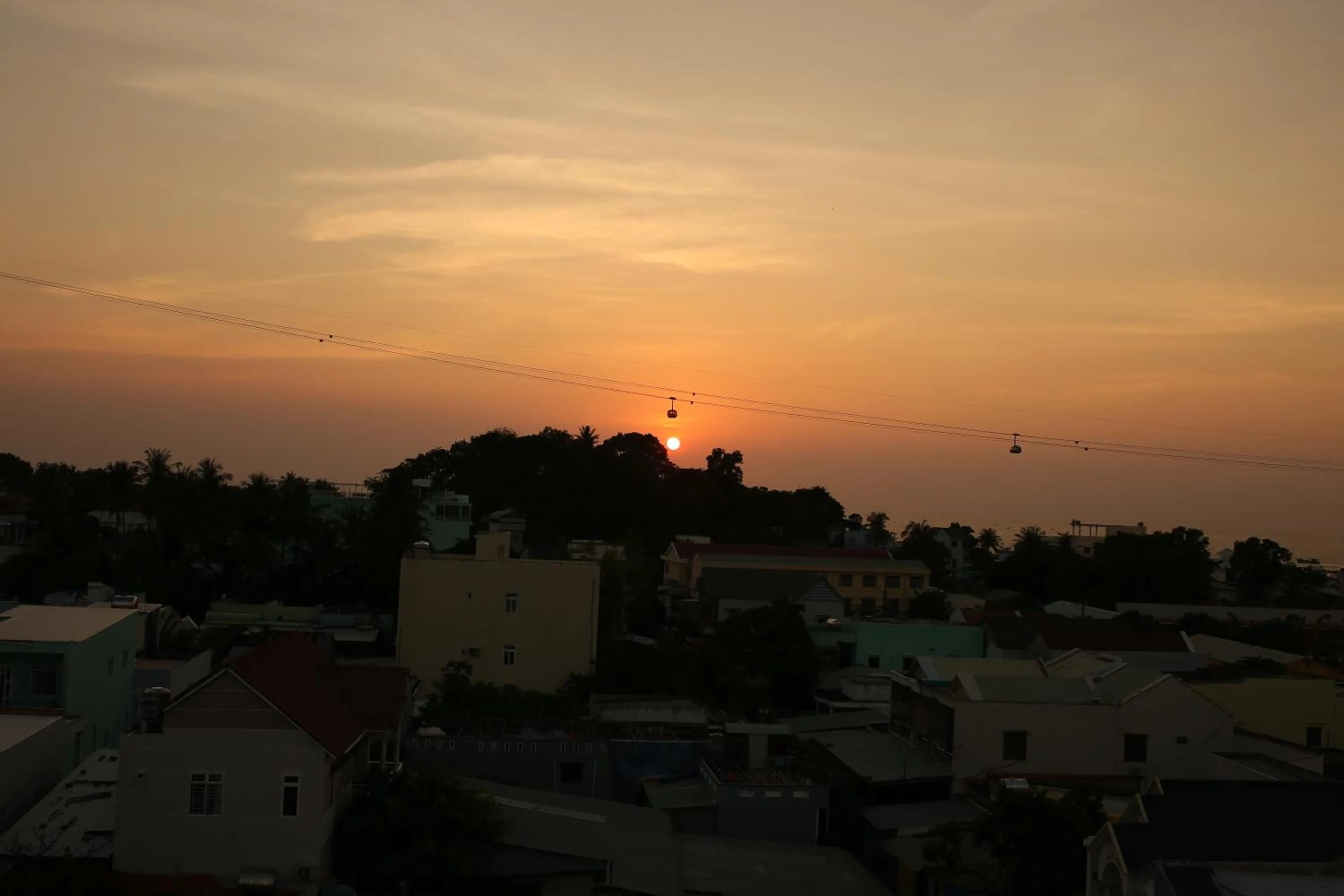 Sunset in Thanh Vy Hotel