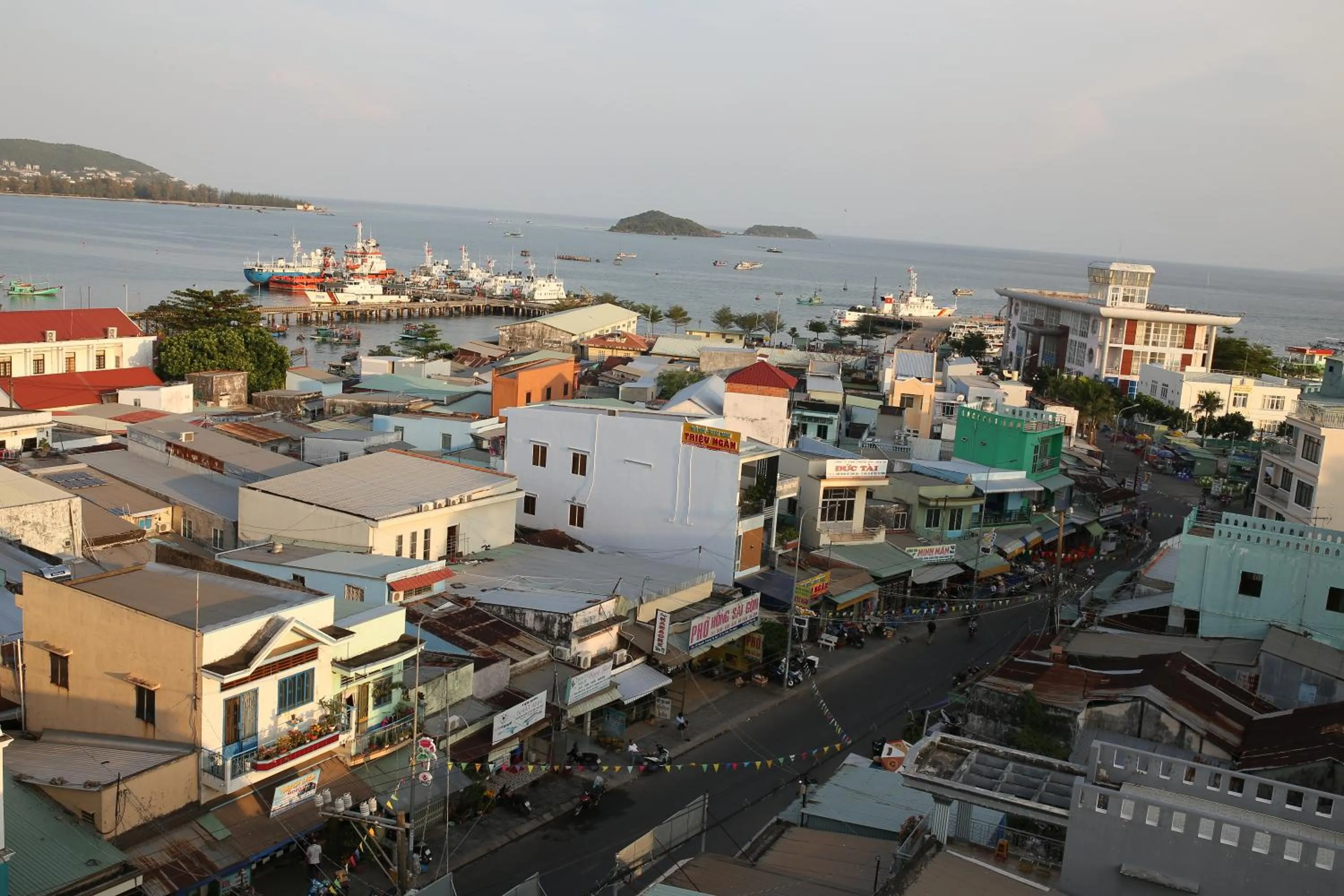 City view in Thanh Vy Hotel