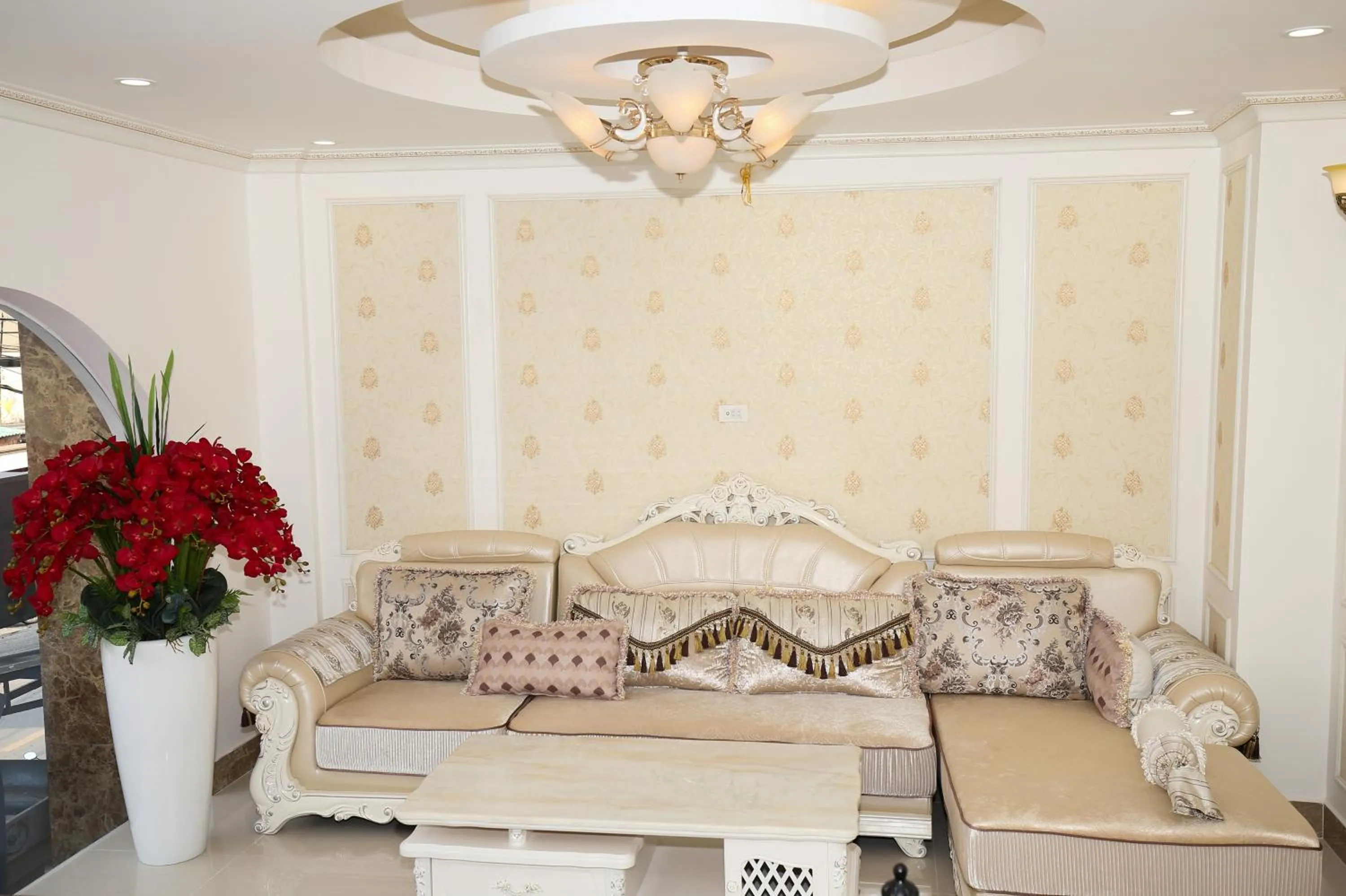 Lobby or reception in Thanh Vy Hotel