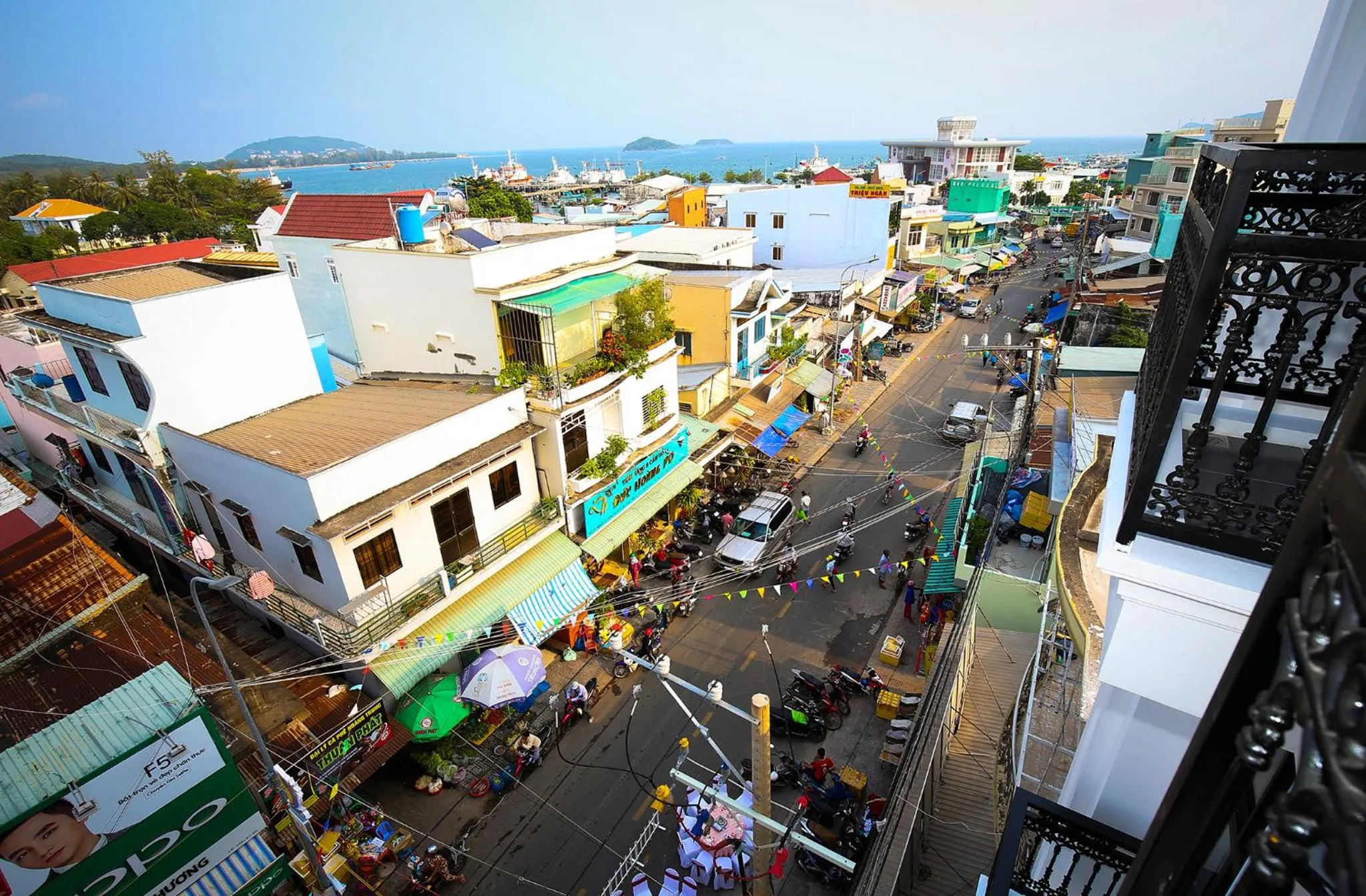 City view in Thanh Vy Hotel