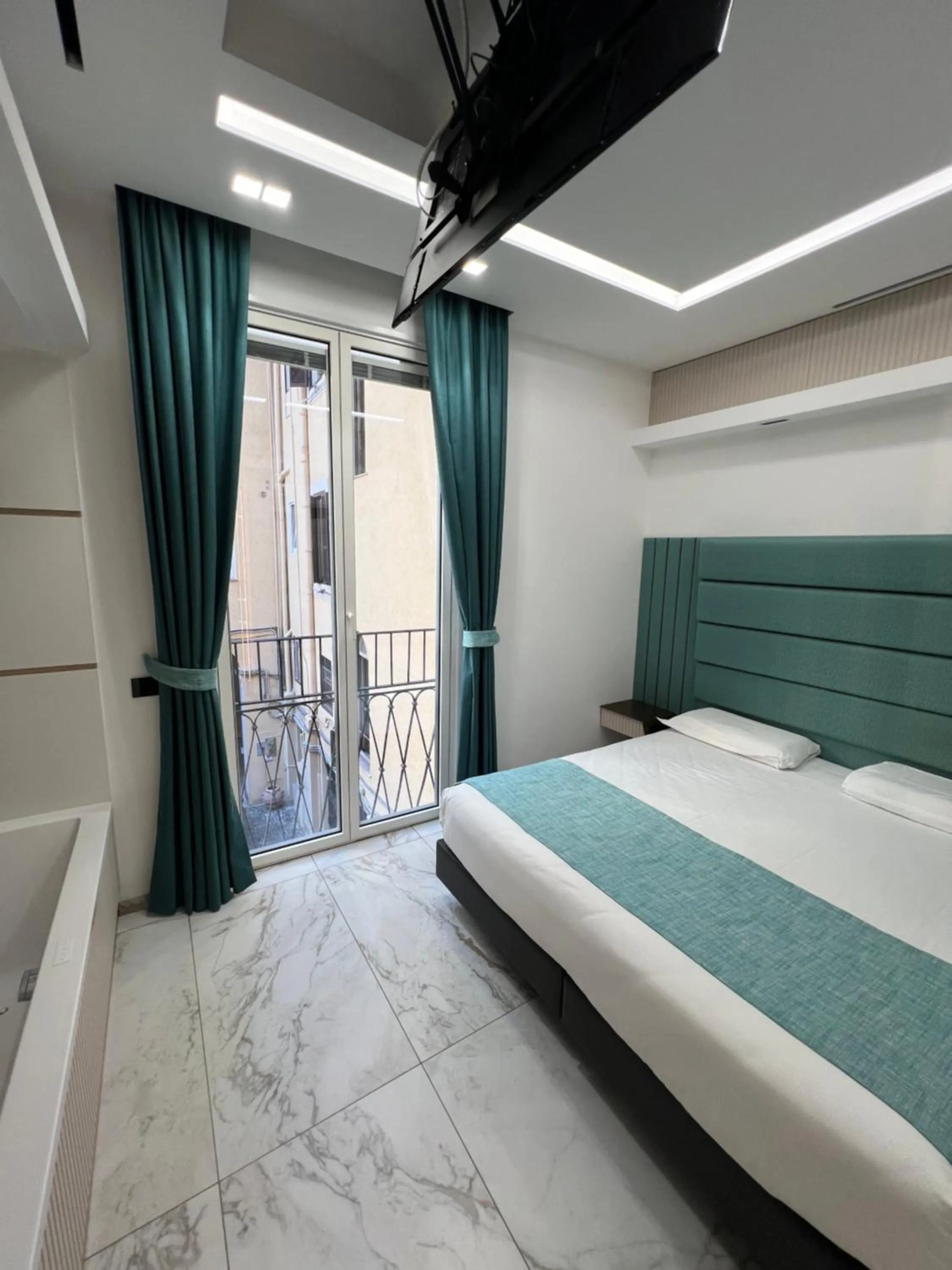 Bedroom, Bed in Maison Tritone