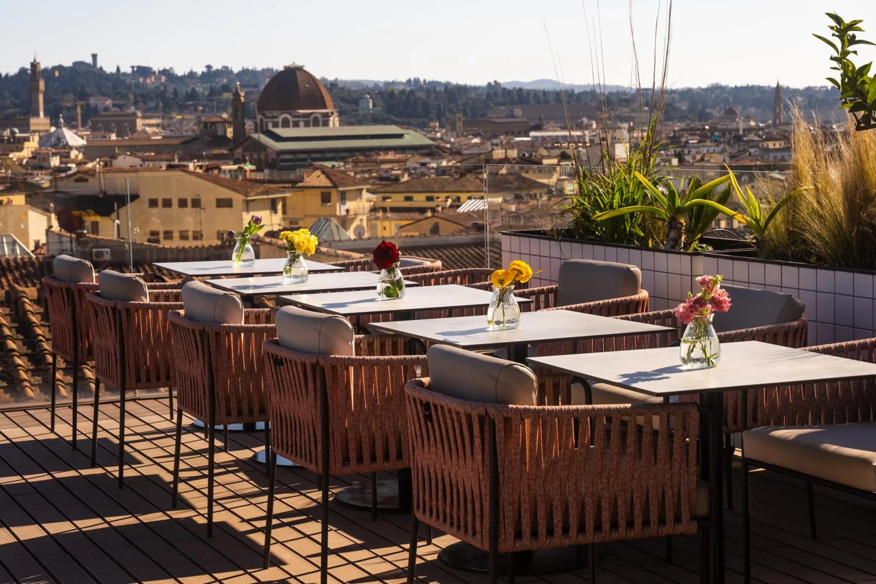 Balcony/Terrace in The Social Hub Florence Lavagnini