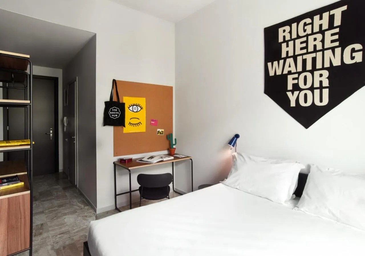 Bedroom, Bed in The Social Hub Florence Lavagnini