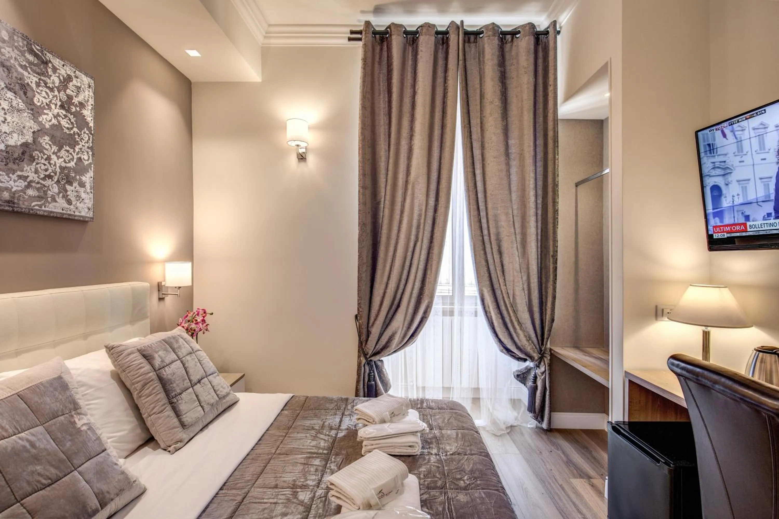 Bed in Chester Suites