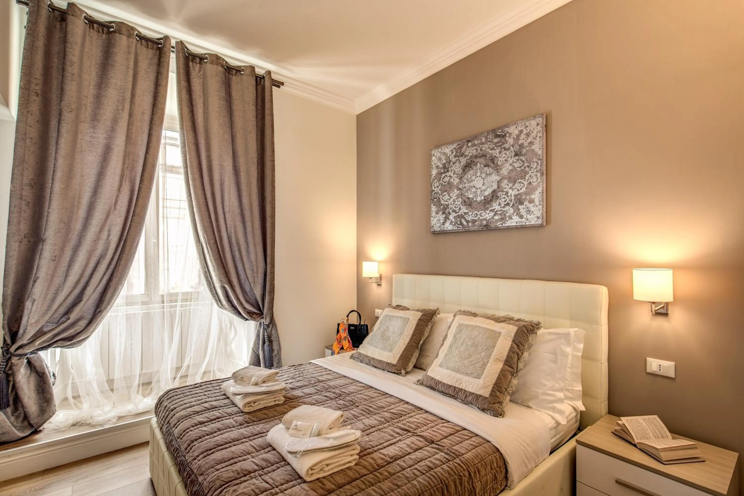 Bed in Chester Suites