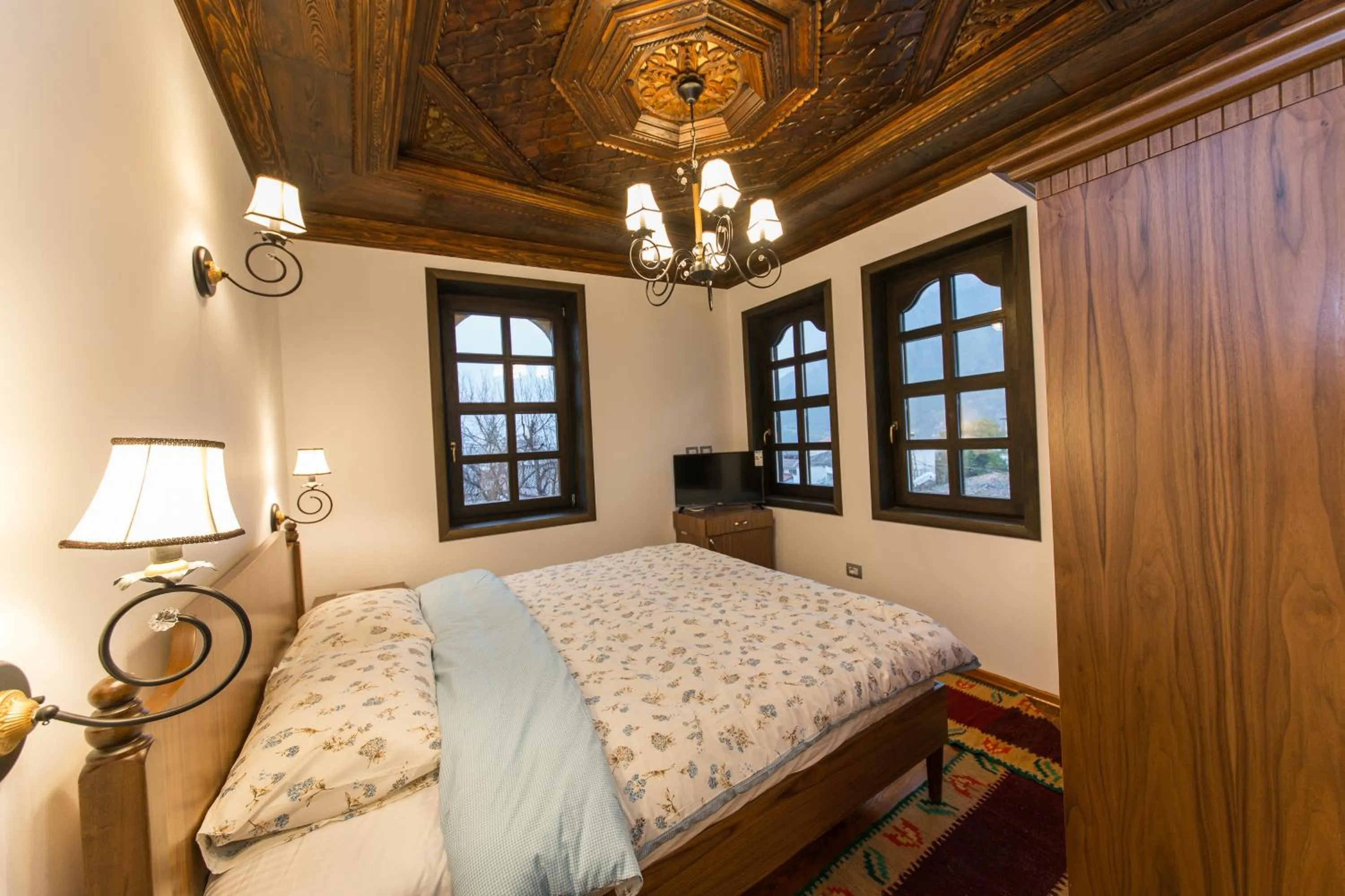 Bedroom, Bed in Hotel Onufri