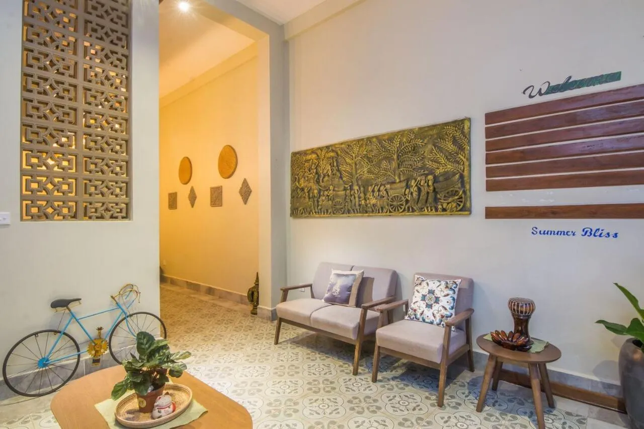 Living room in Summer Bliss Boutique