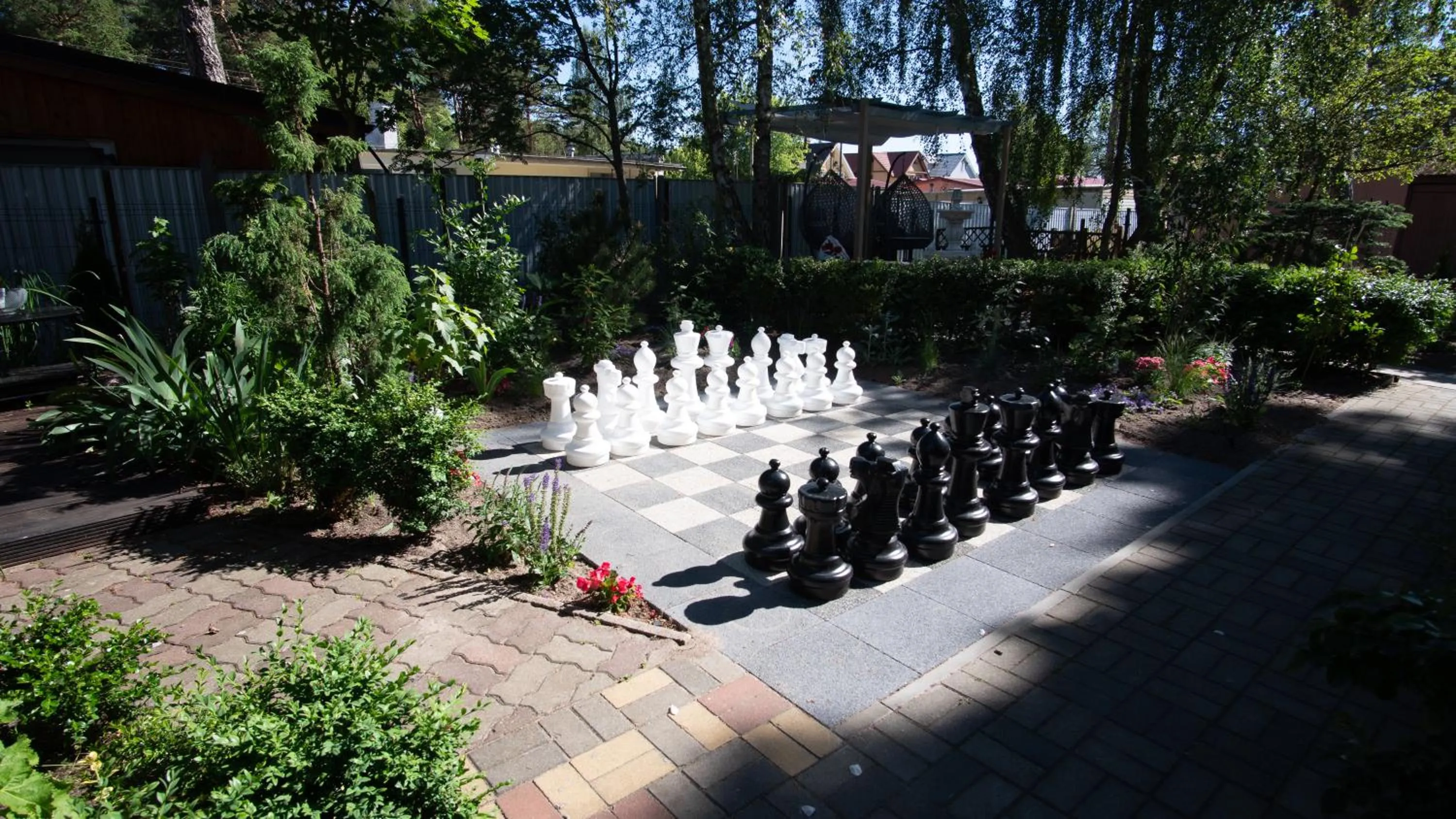 Garden in Dom Gościnny Matex
