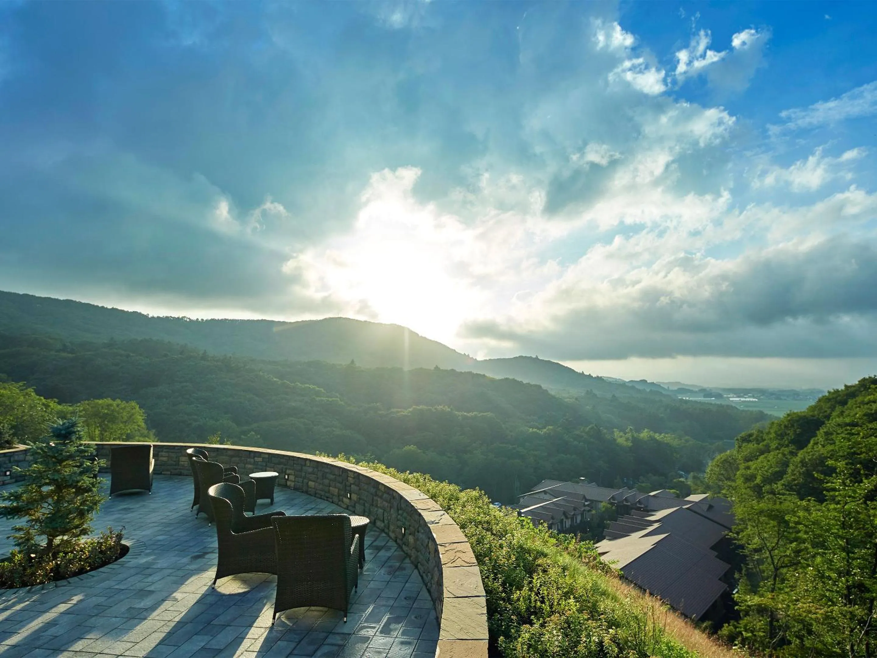Natural landscape in Le Grand Karuizawa Hotel and Resort