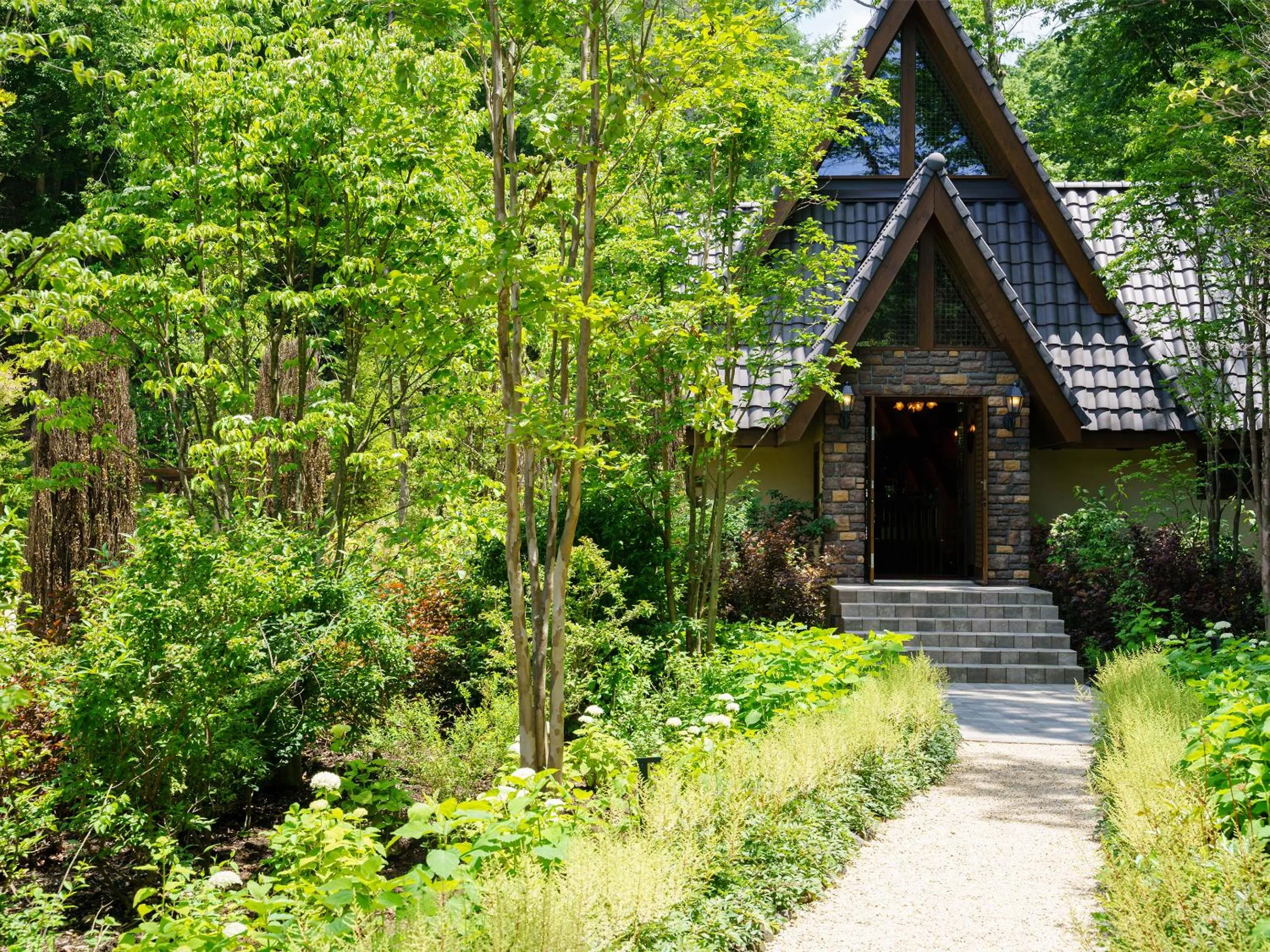 Garden in Le Grand Karuizawa Hotel and Resort