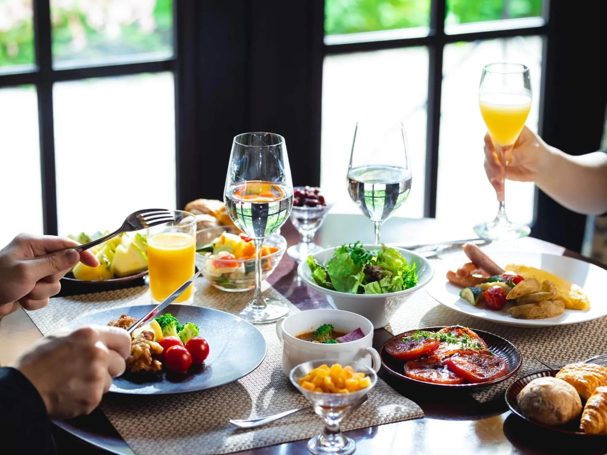 Breakfast in Le Grand Karuizawa Hotel and Resort