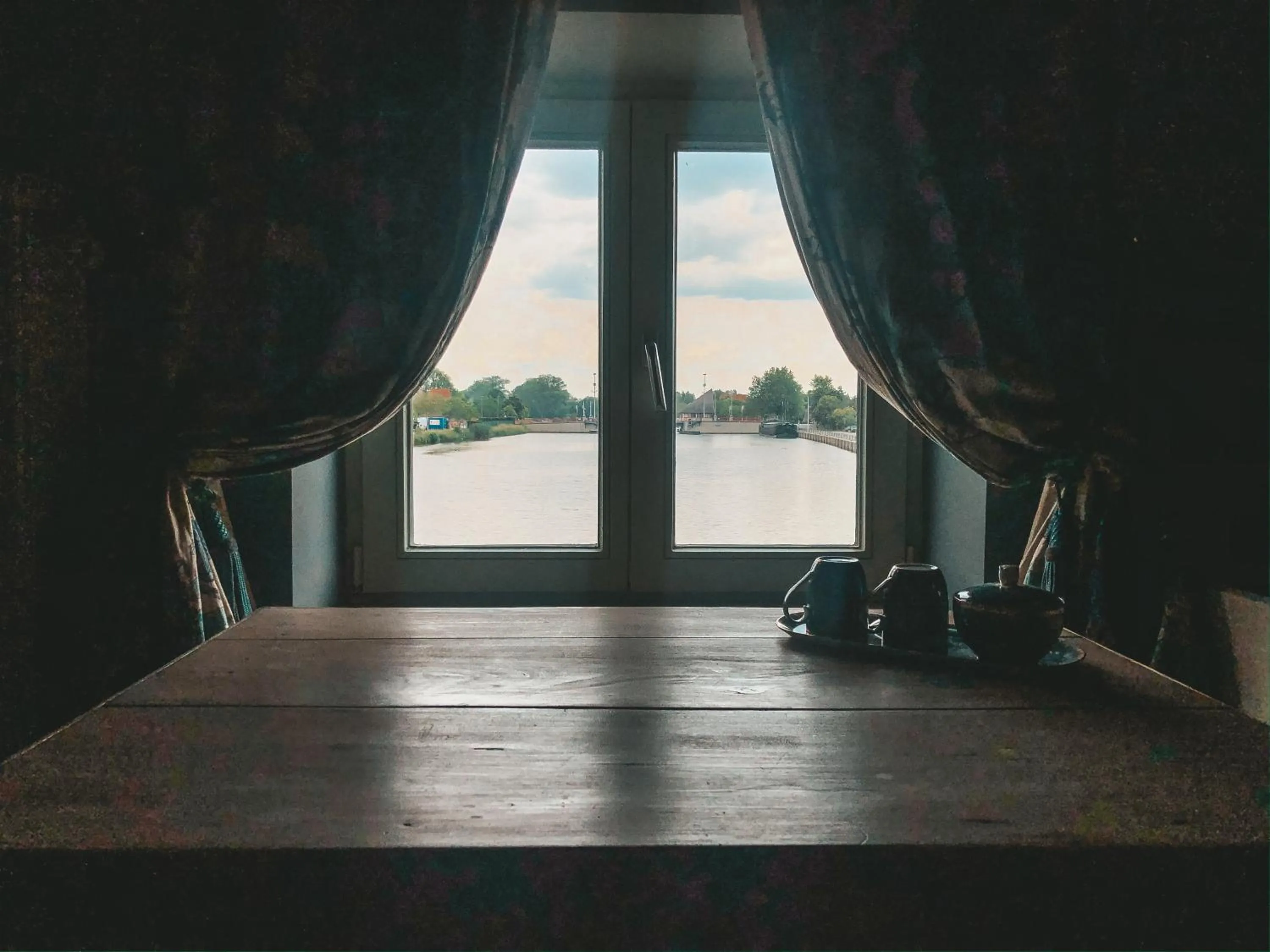 River view in Hoeve Westdijk