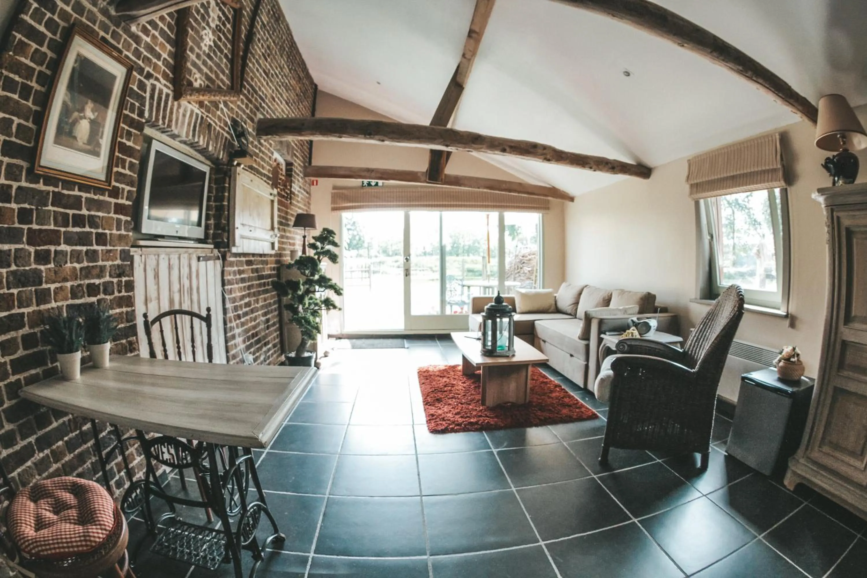 Living room in Hoeve Westdijk