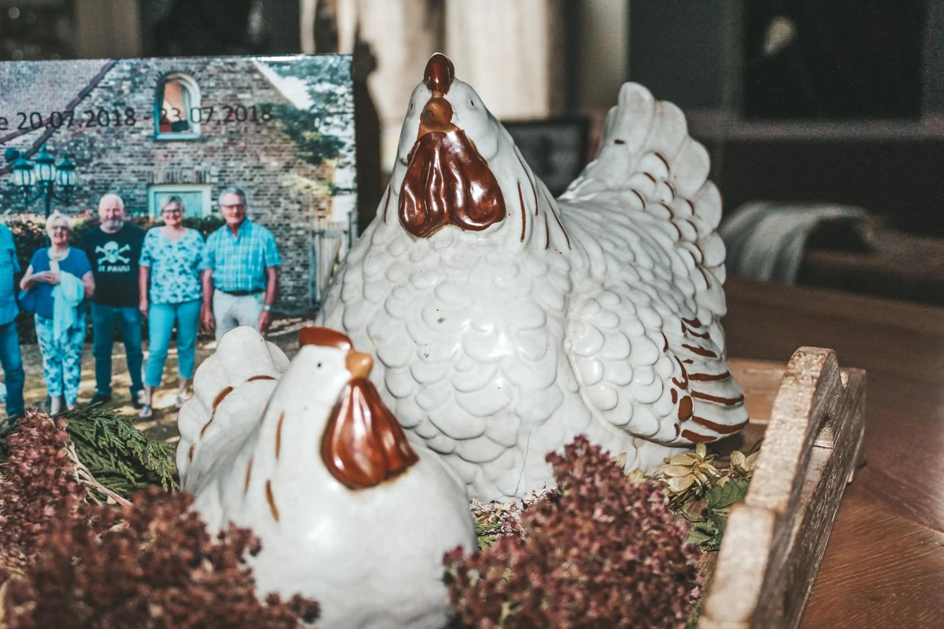 Decorative detail in Hoeve Westdijk