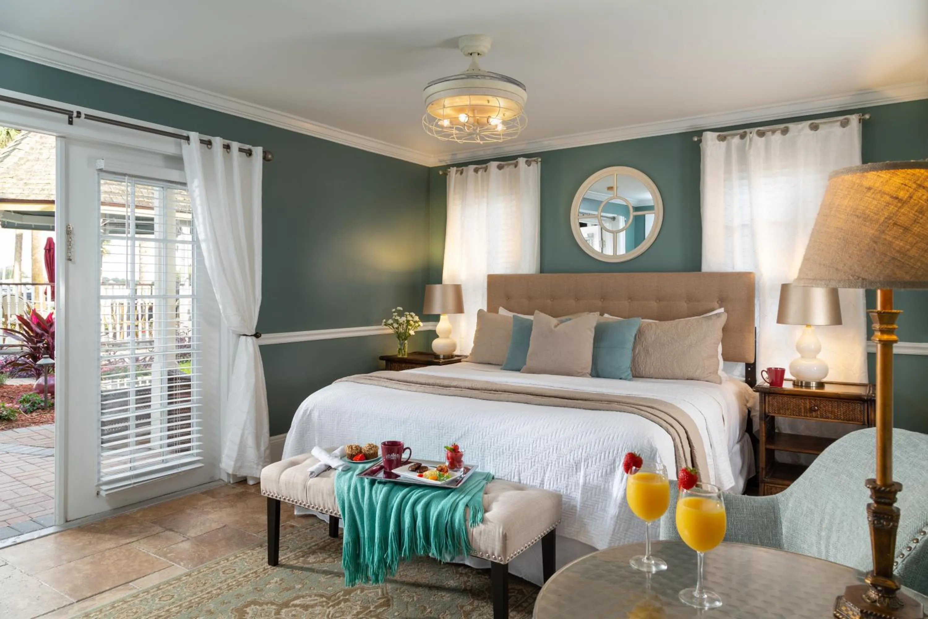 Bed in Bayfront Marin House