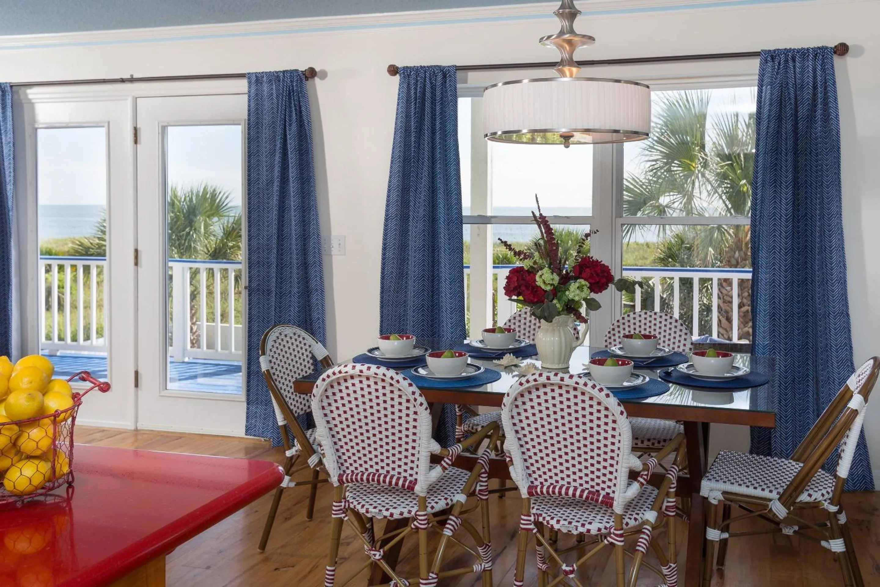 Dining area in Bayfront Marin House