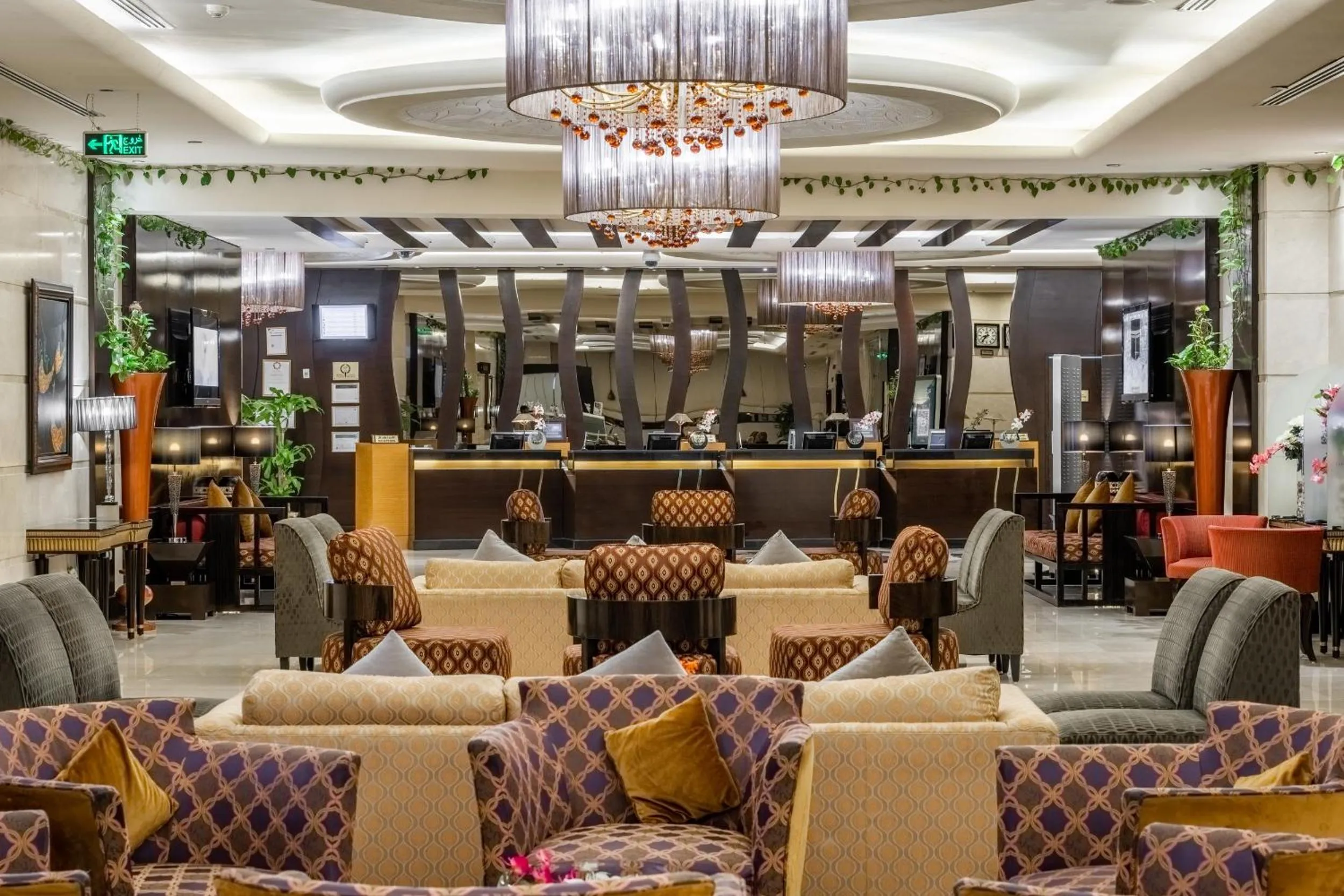 Lobby or reception in Al Ghufran Safwah Hotel Makkah